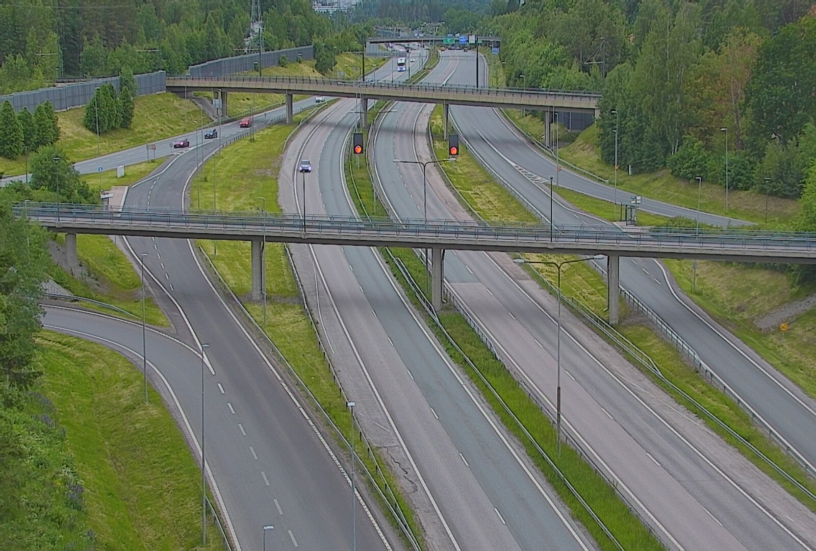 Kelikamerat Kuva Tie 101 Espoo, Turunväylän risteys, Espoo, Uusimaa