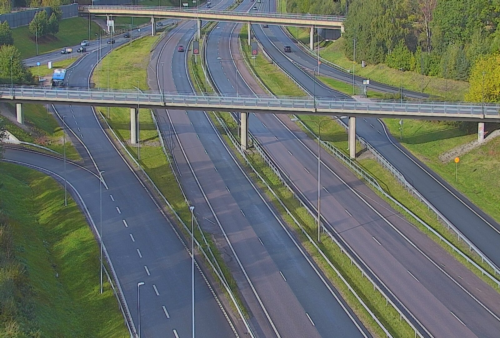 Kelikamerat Kuva Tie 101 Espoo, Turunväylän risteys, Espoo, Uusimaa
