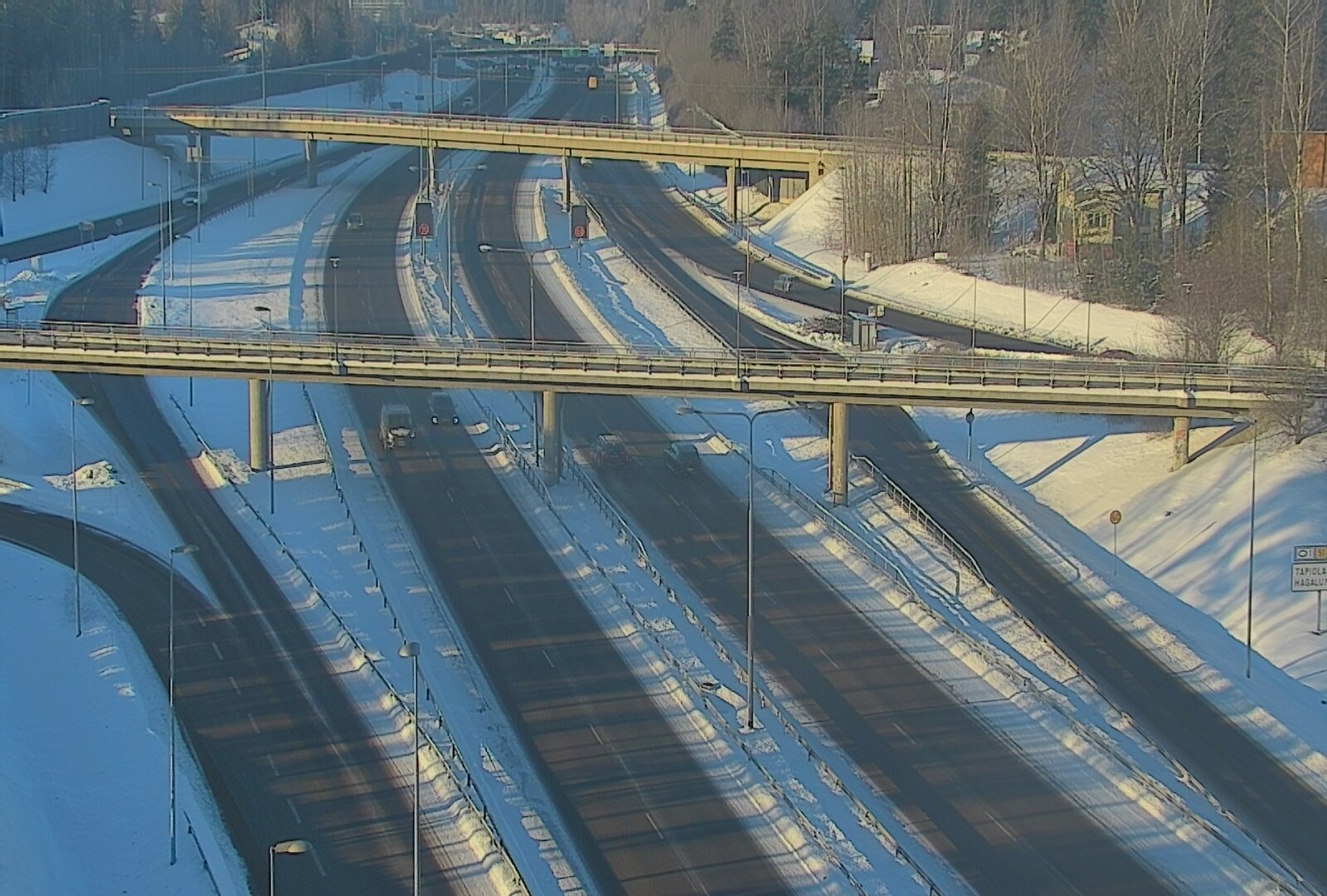 Kelikamerat Kuva Tie 101 Espoo, Turunväylän risteys, Espoo, Uusimaa