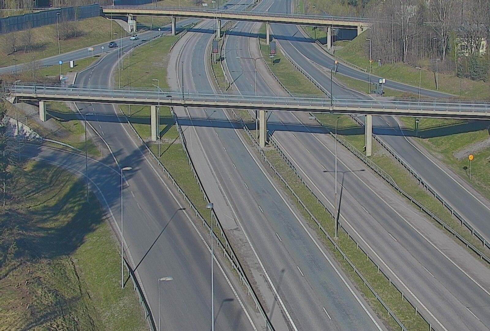 Kelikamerat Kuva Tie 101 Espoo, Turunväylän risteys, Espoo, Uusimaa
