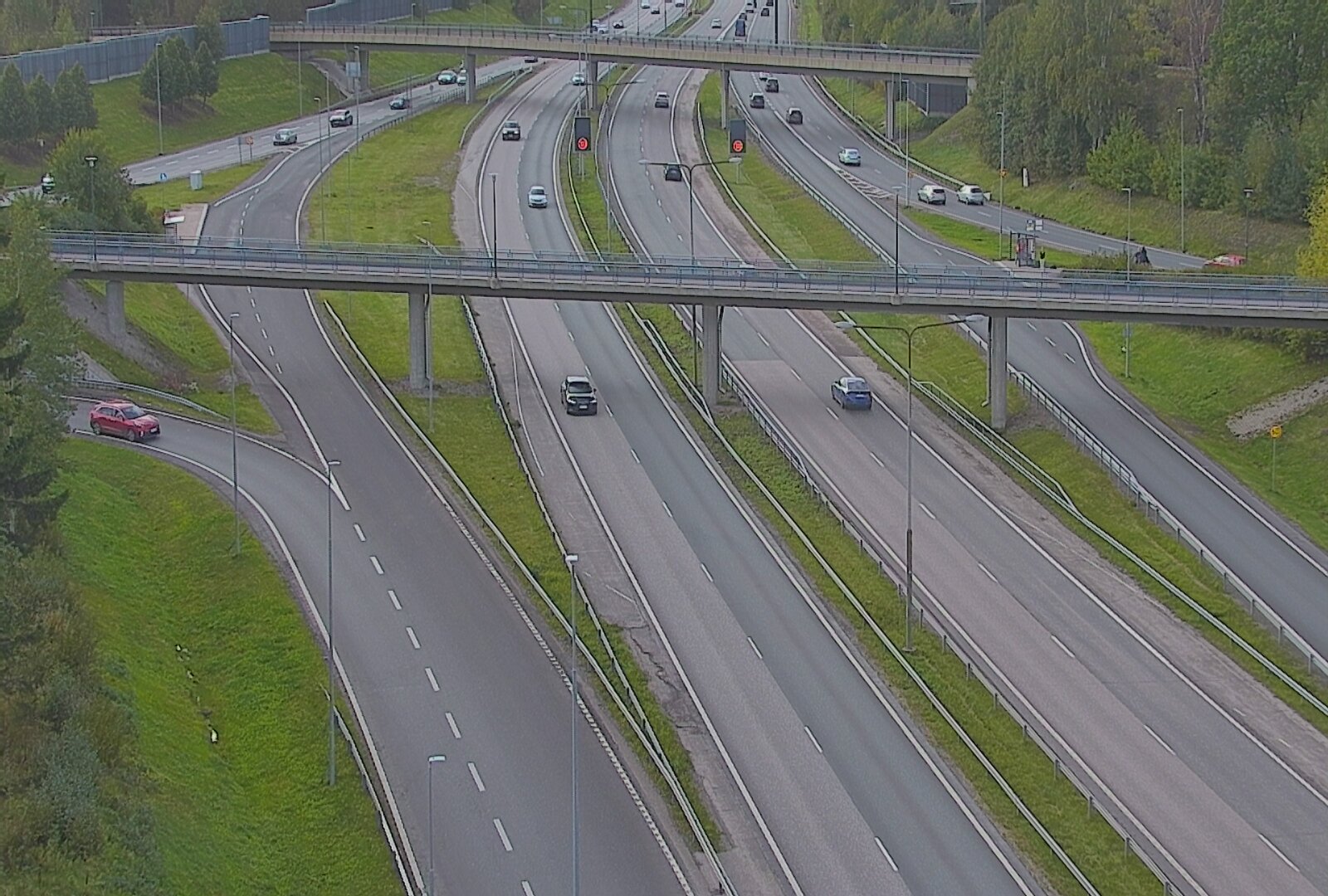 Kelikamerat Kuva Tie 101 Espoo, Turunväylän risteys, Espoo, Uusimaa