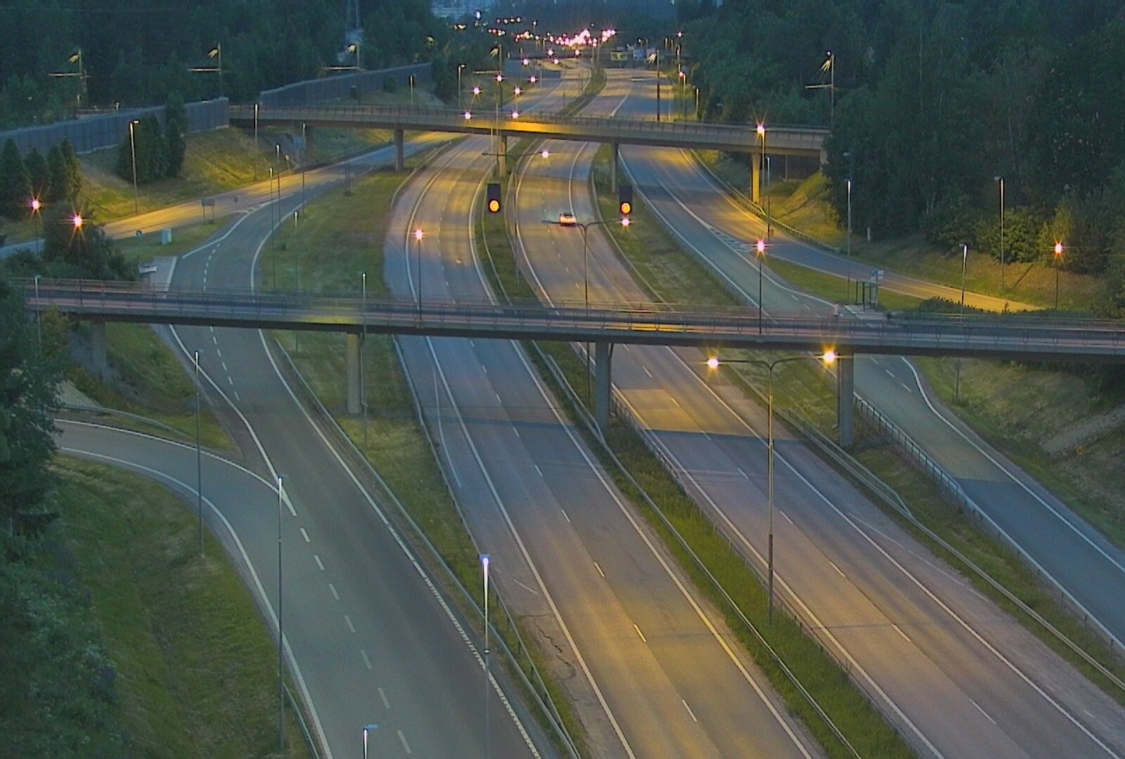 Kelikamerat Kuva Tie 101 Espoo, Turunväylän risteys, Espoo, Uusimaa