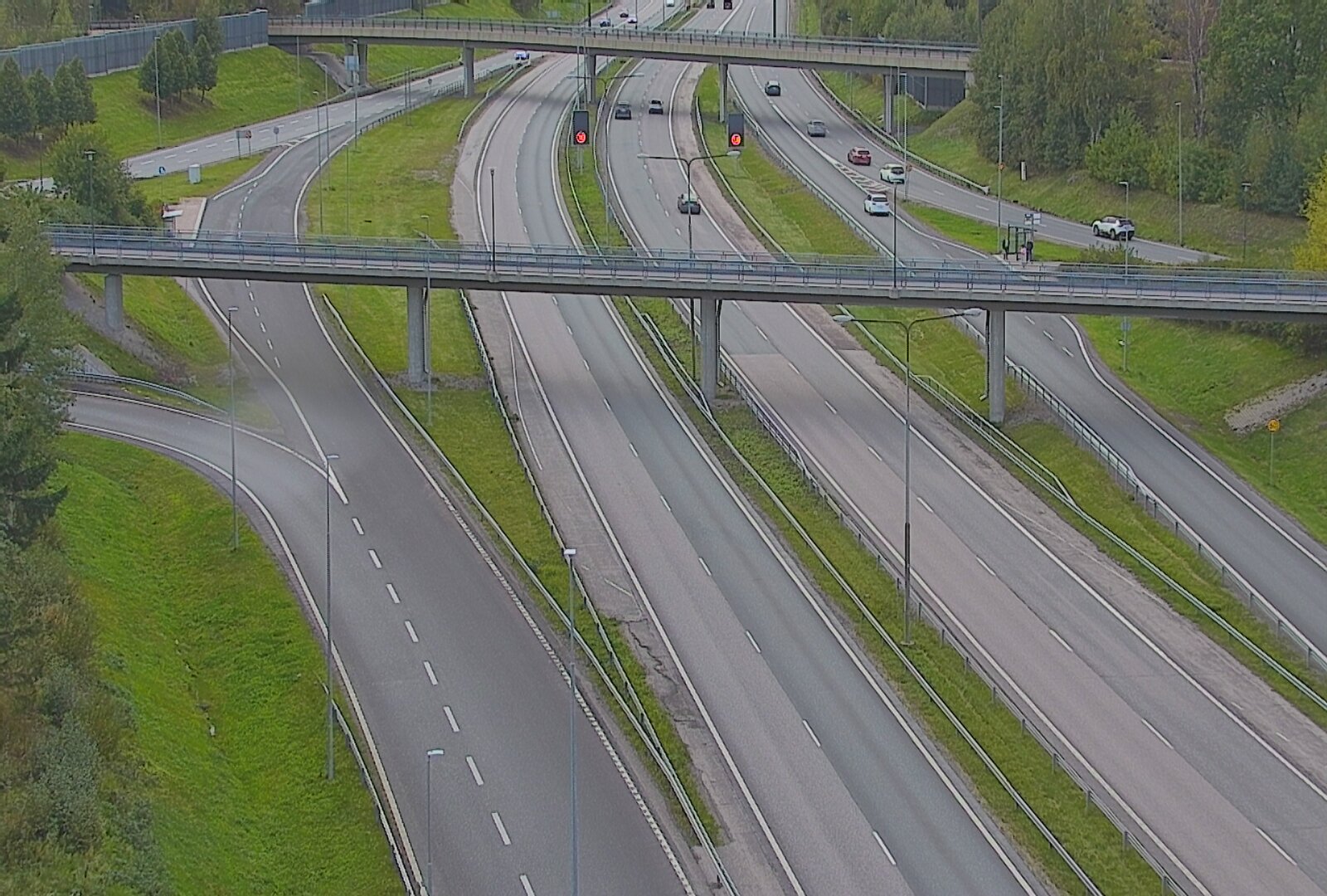 Kelikamerat Kuva Tie 101 Espoo, Turunväylän risteys, Espoo, Uusimaa