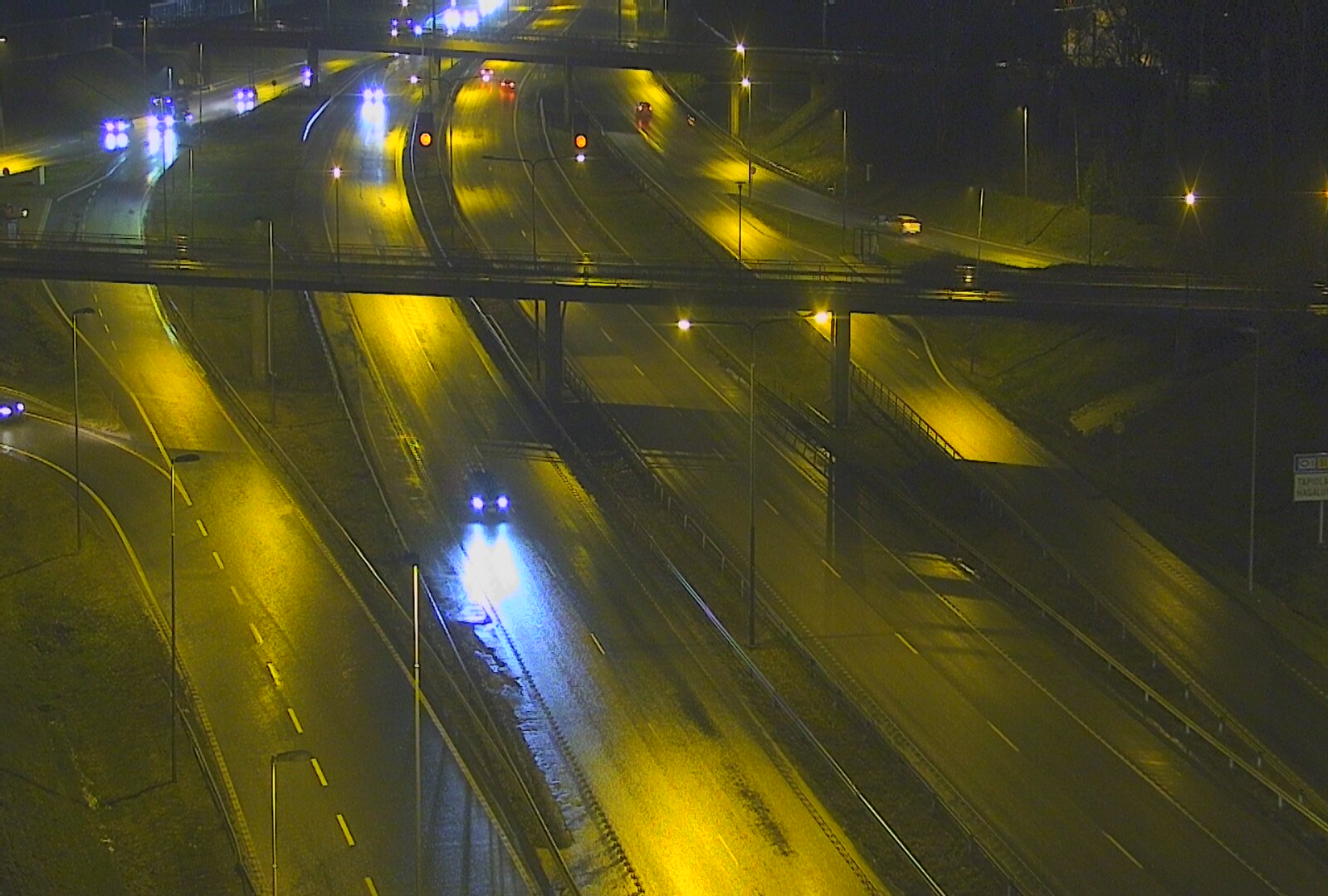 Weather Camera Image Road 101 Espoo, Turunväylä risteys, Espoo, Uusimaa