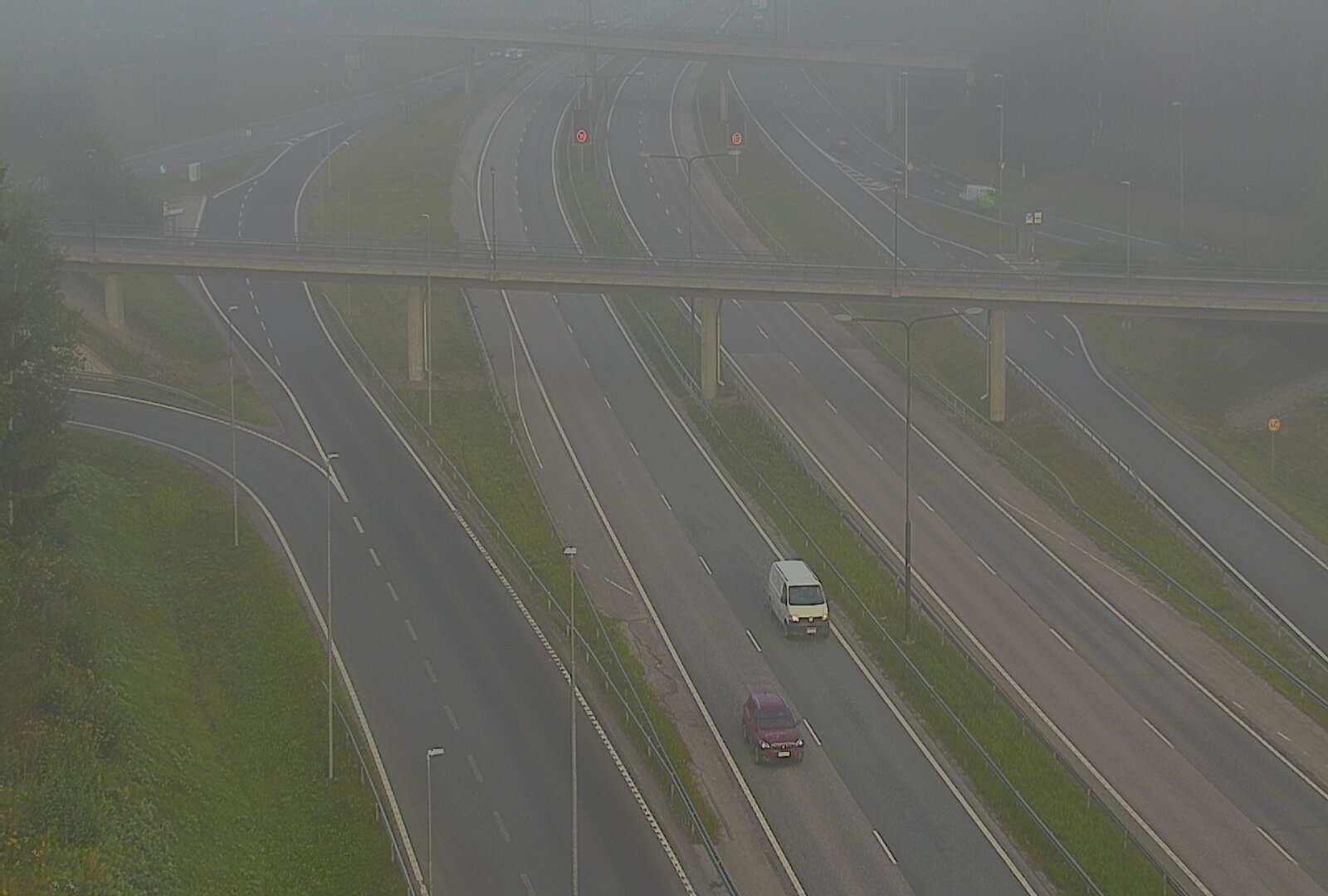 Weather Camera Image Väg 101 Esbo, Åboleden korsning, Espoo, Uusimaa