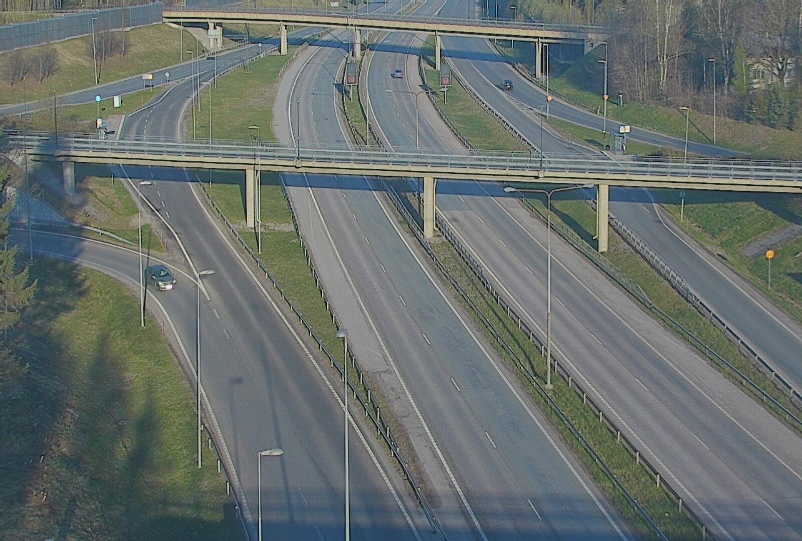 Weather Camera Image Väg 101 Esbo, Åboleden korsning, Espoo, Uusimaa