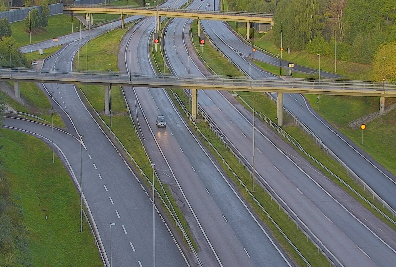 Weather Camera Image Road 101 Espoo, Turunväylä risteys, Espoo, Uusimaa