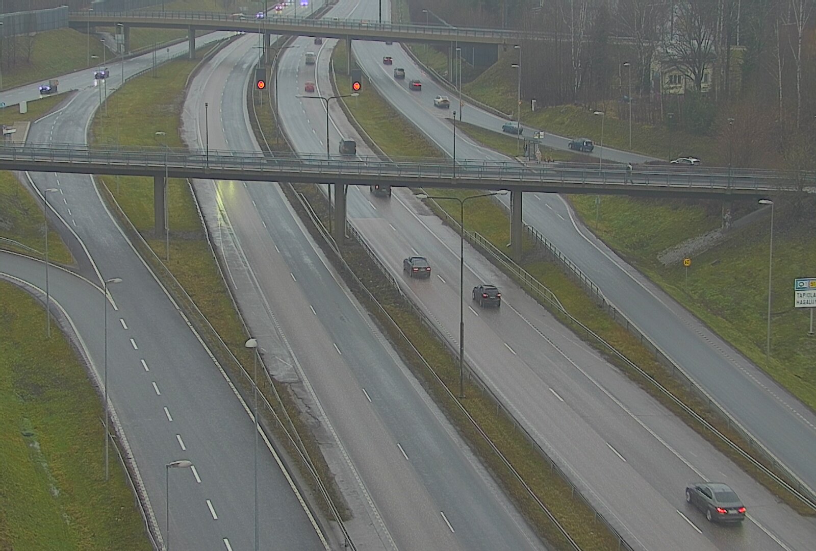 Weather Camera Image Väg 101 Esbo, Åboleden korsning, Espoo, Uusimaa