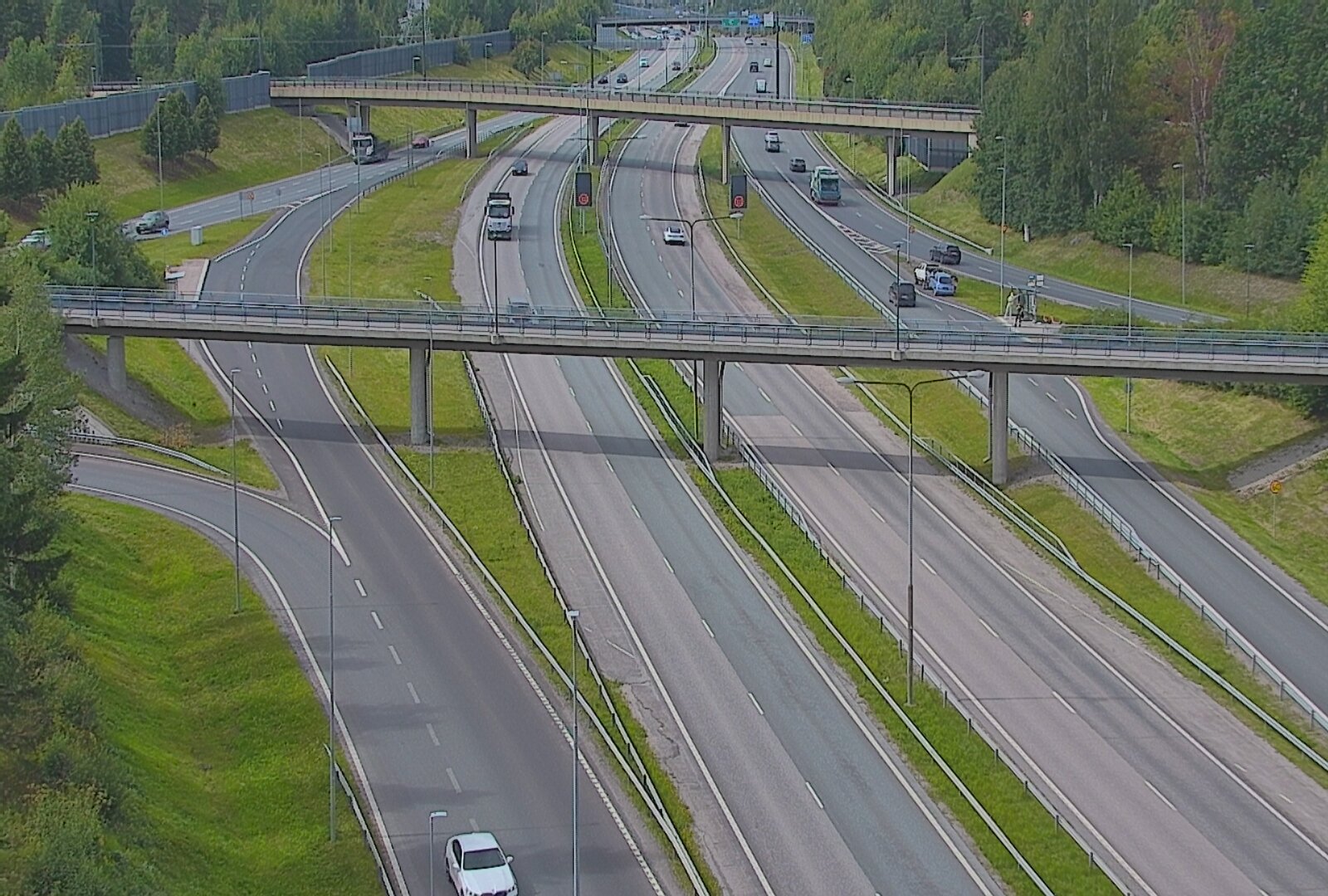 Kelikamerat Kuva Tie 101 Espoo, Turunväylän risteys, Espoo, Uusimaa