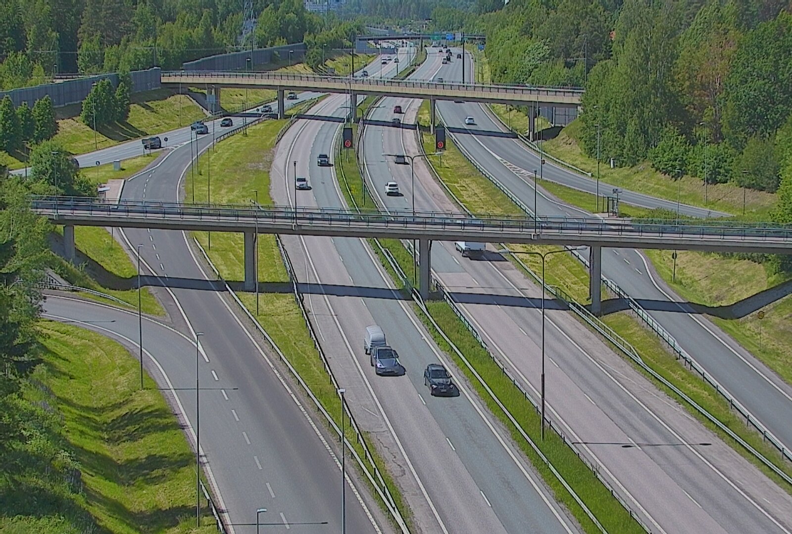 Kelikamerat Kuva Tie 101 Espoo, Turunväylän risteys, Espoo, Uusimaa