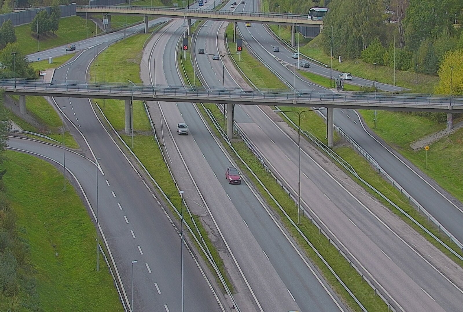 Kelikamerat Kuva Tie 101 Espoo, Turunväylän risteys, Espoo, Uusimaa
