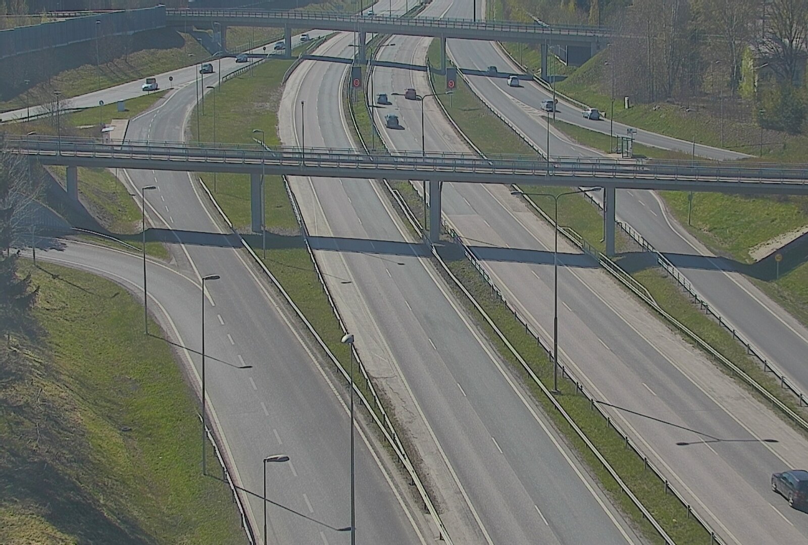 Kelikamerat Kuva Tie 101 Espoo, Turunväylän risteys, Espoo, Uusimaa