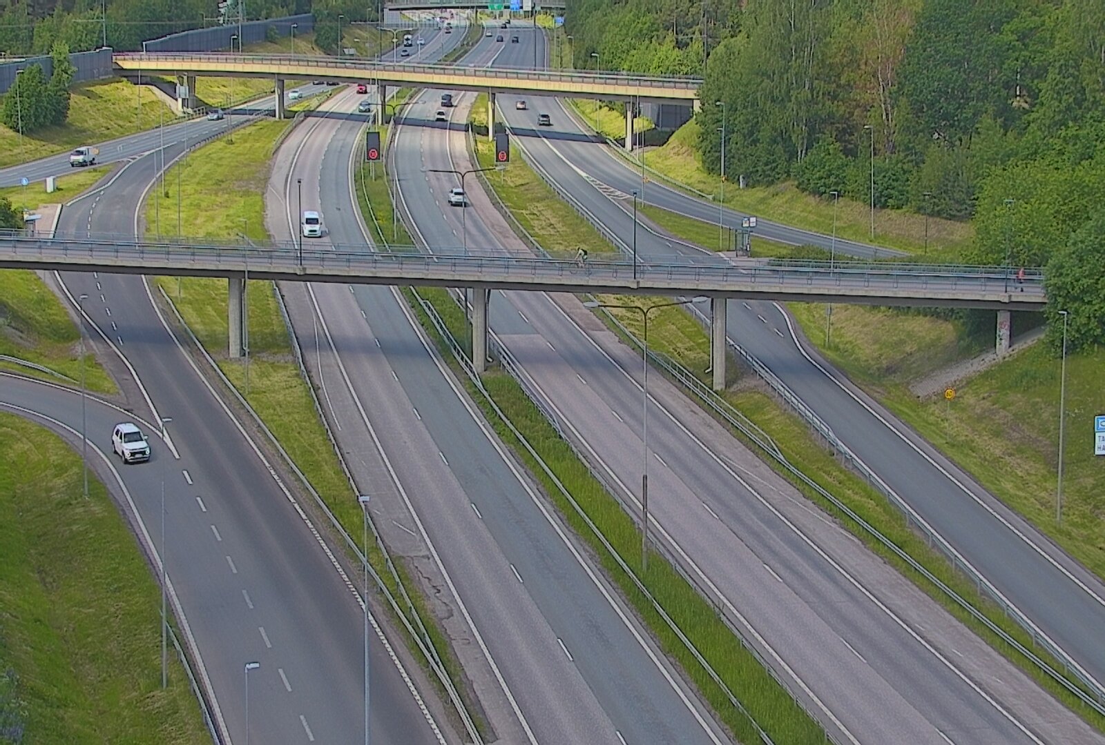 Kelikamerat Kuva Tie 101 Espoo, Turunväylän risteys, Espoo, Uusimaa