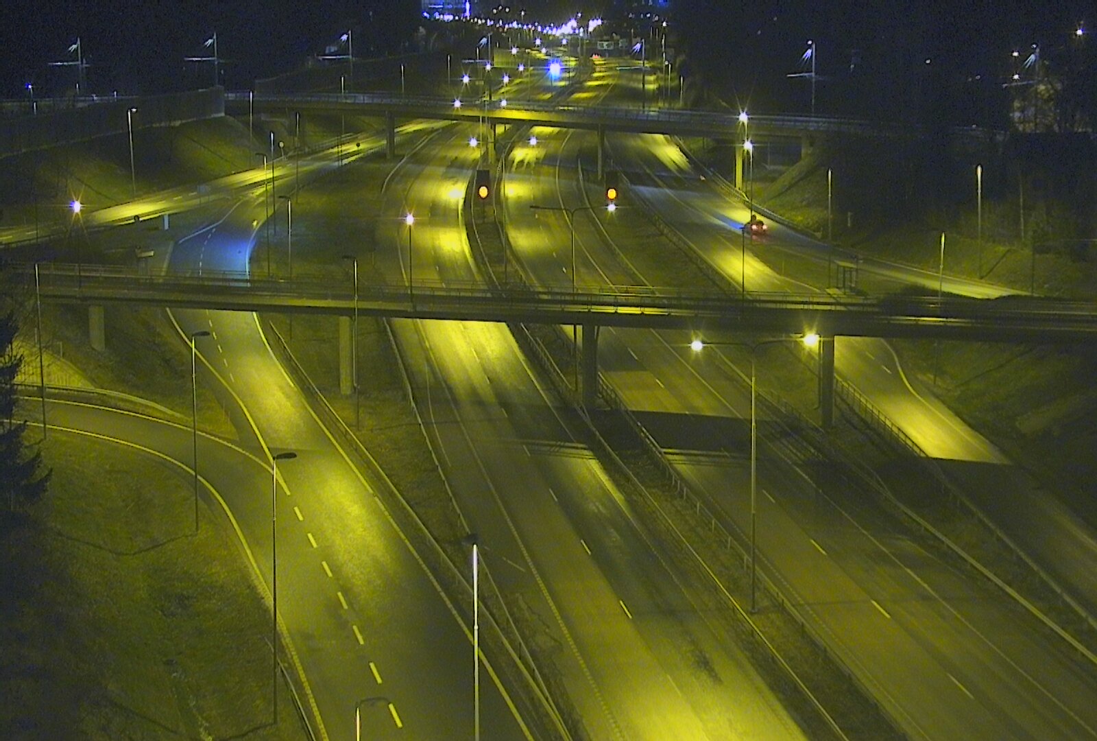 Weather Camera Image Road 101 Espoo, Turunväylä risteys, Espoo, Uusimaa