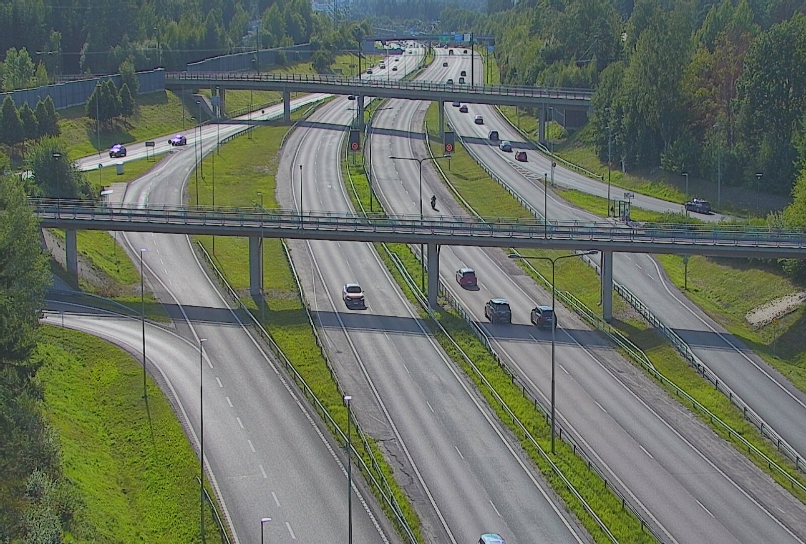 Kelikamerat Kuva Tie 101 Espoo, Turunväylän risteys, Espoo, Uusimaa