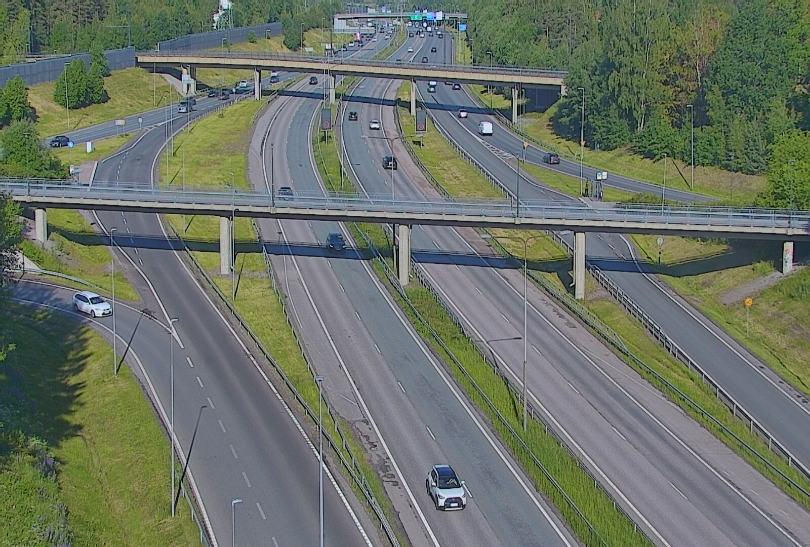 Kelikamerat Kuva Tie 101 Espoo, Turunväylän risteys, Espoo, Uusimaa