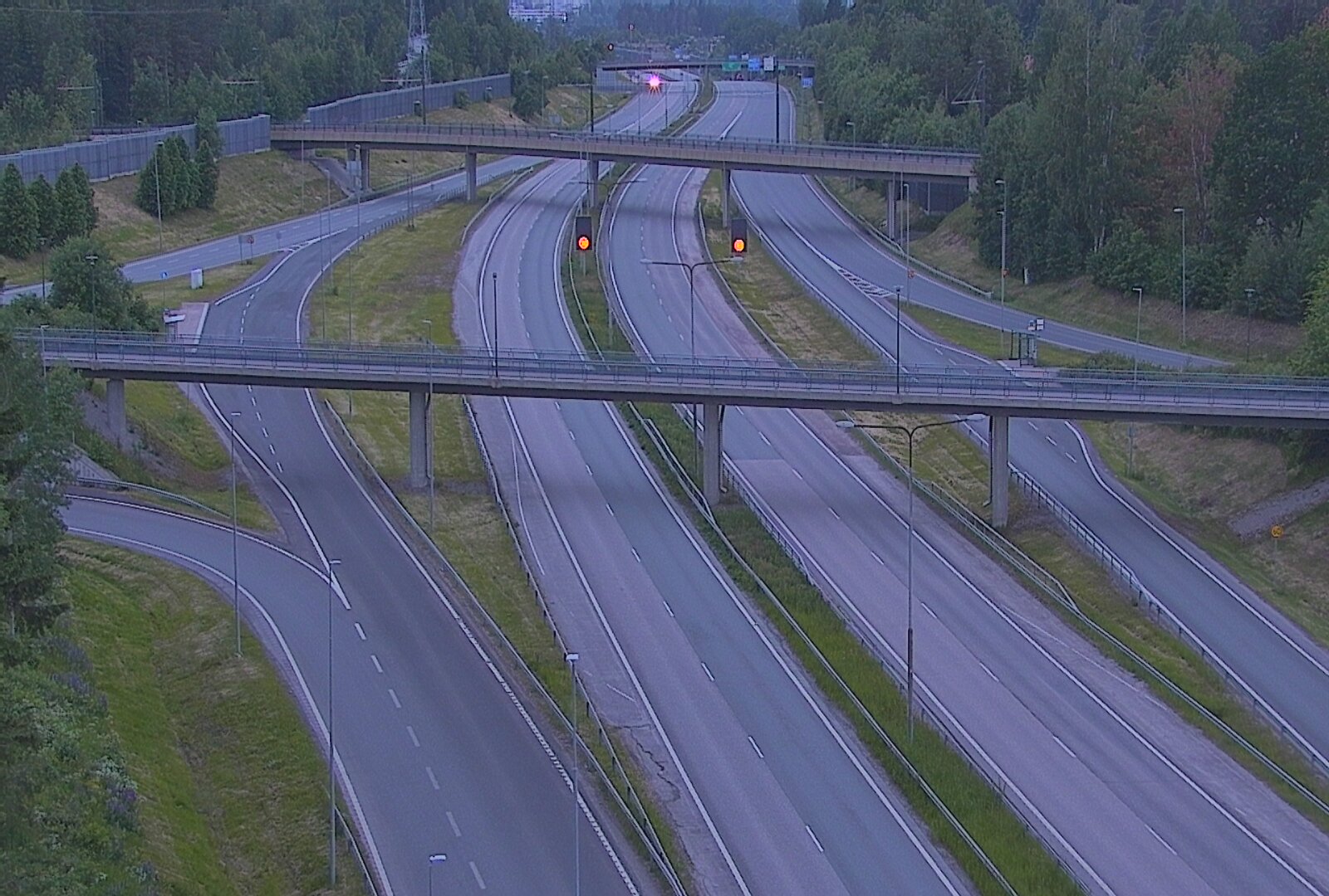 Kelikamerat Kuva Tie 101 Espoo, Turunväylän risteys, Espoo, Uusimaa