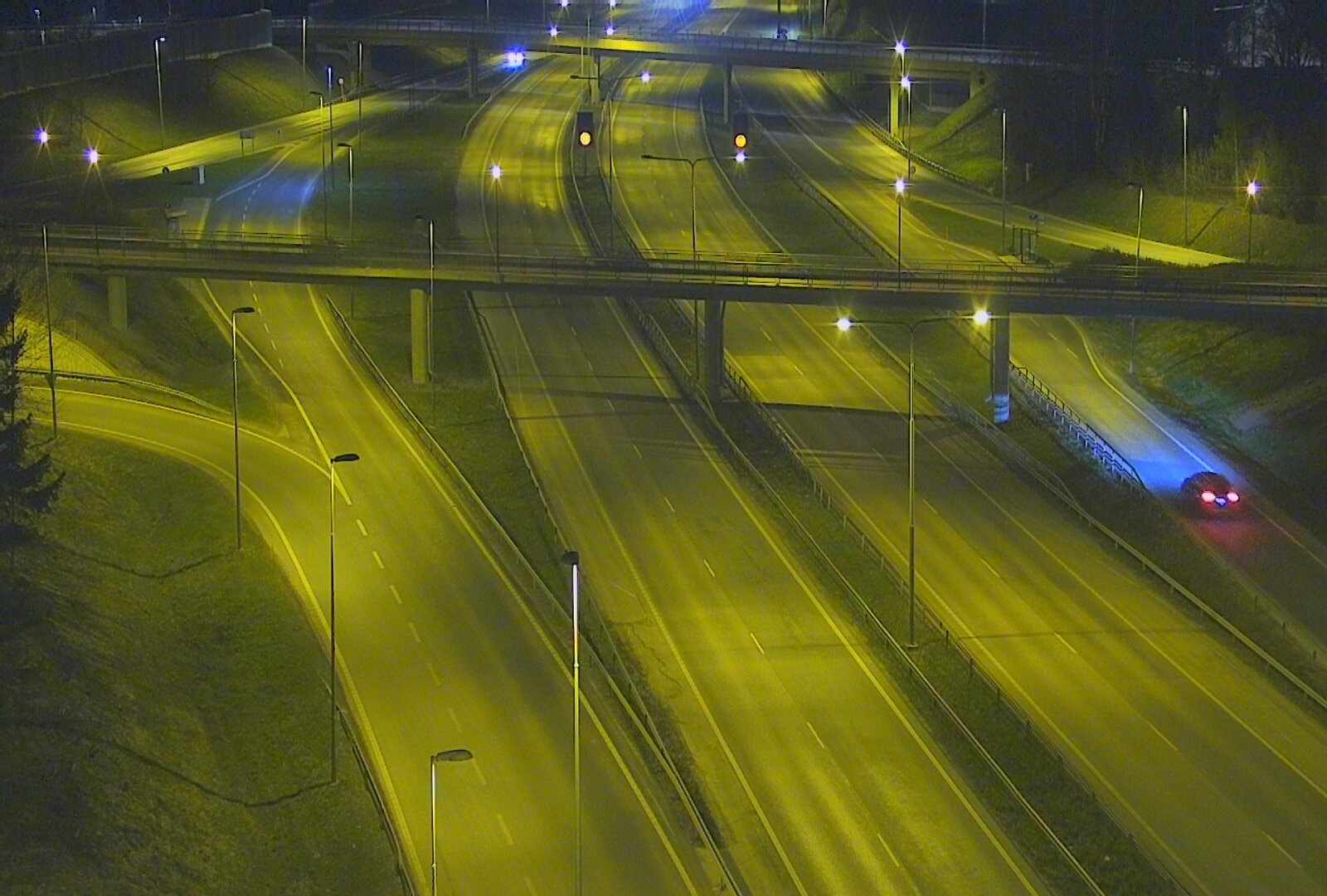 Weather Camera Image Road 101 Espoo, Turunväylä risteys, Espoo, Uusimaa