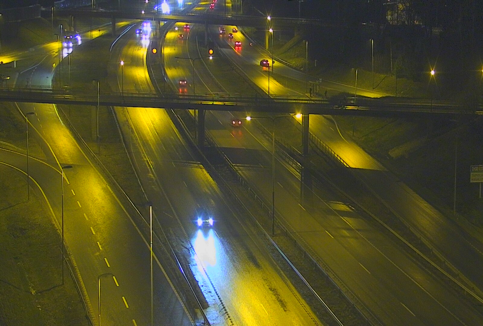 Weather Camera Image Road 101 Espoo, Turunväylä risteys, Espoo, Uusimaa