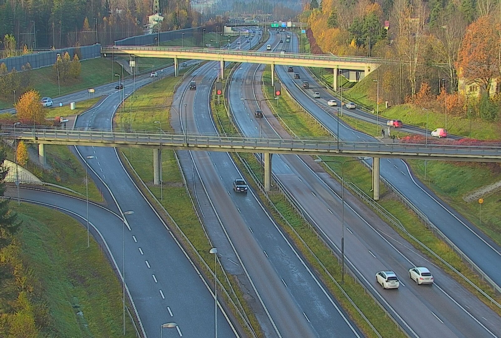 Kelikamerat Kuva Tie 101 Espoo, Turunväylän risteys, Espoo, Uusimaa