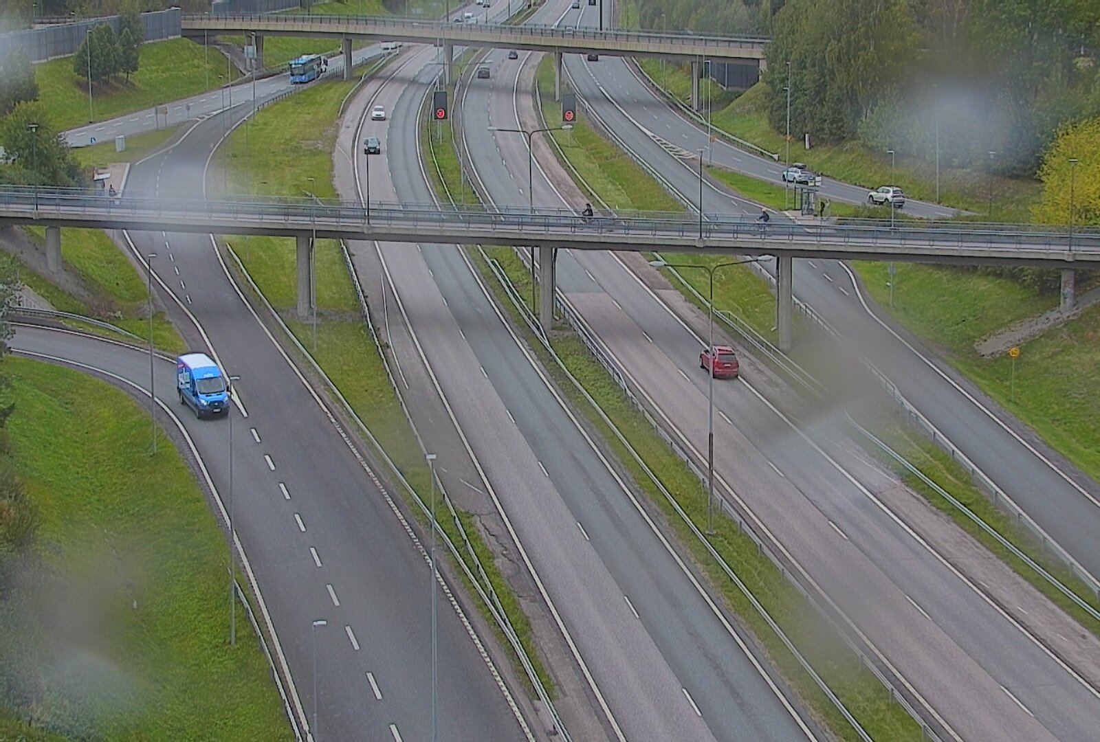 Kelikamerat Kuva Tie 101 Espoo, Turunväylän risteys, Espoo, Uusimaa