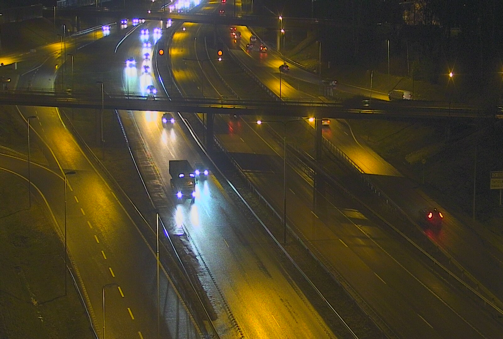 Weather Camera Image Väg 101 Esbo, Åboleden korsning, Espoo, Uusimaa