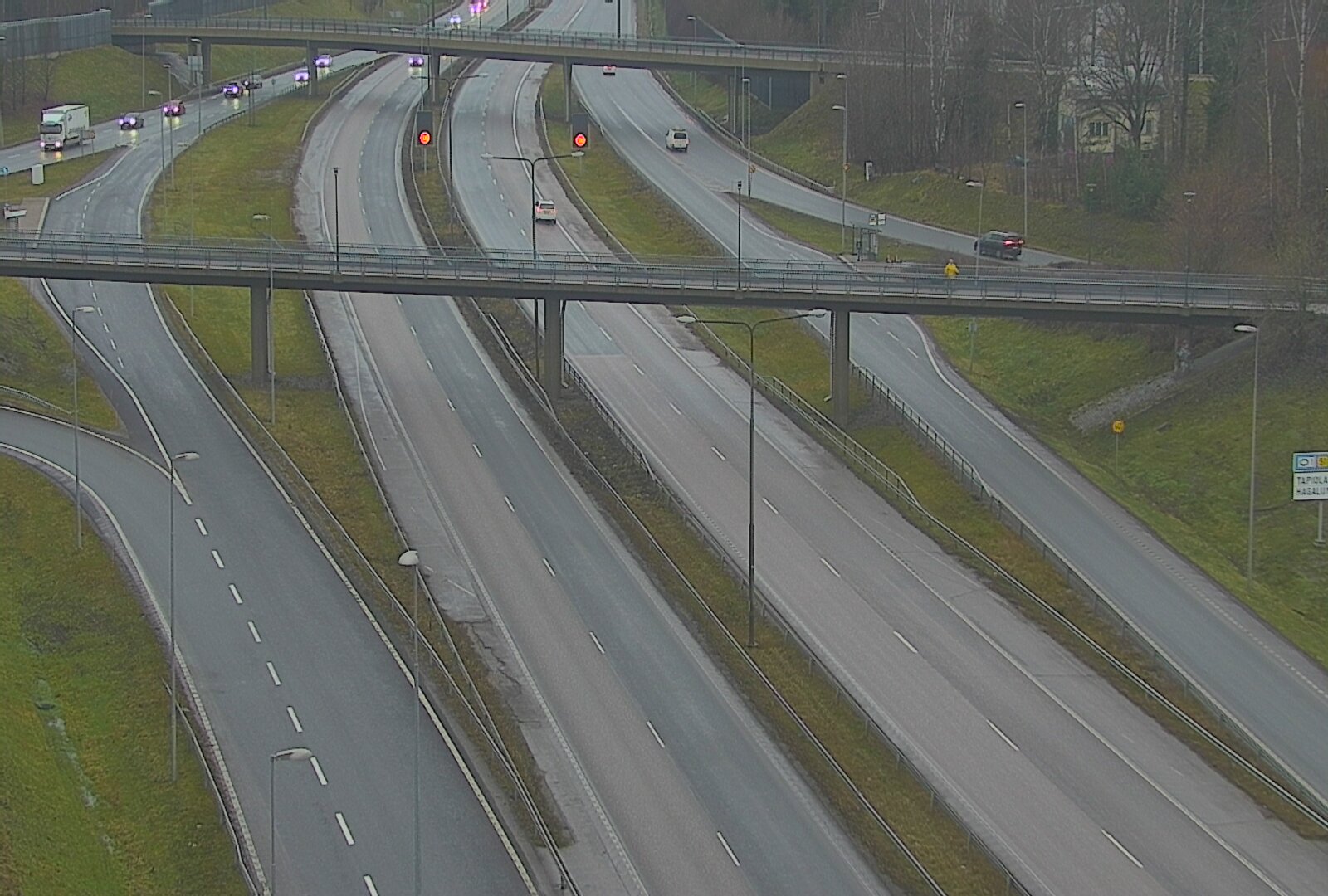 Weather Camera Image Väg 101 Esbo, Åboleden korsning, Espoo, Uusimaa