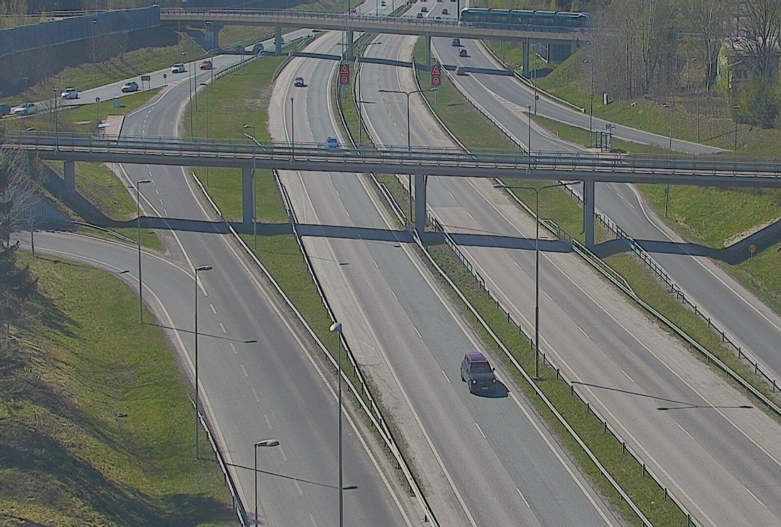 Weather Camera Image Väg 101 Esbo, Åboleden korsning, Espoo, Uusimaa