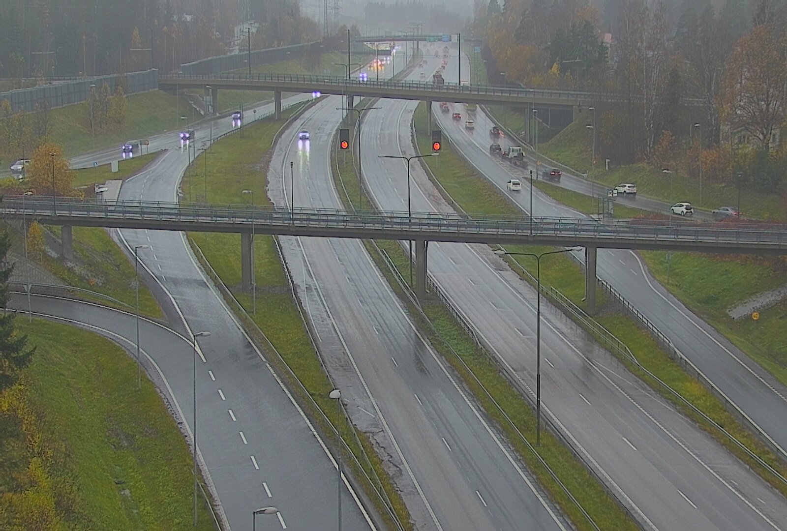 Kelikamerat Kuva Tie 101 Espoo, Turunväylän risteys, Espoo, Uusimaa