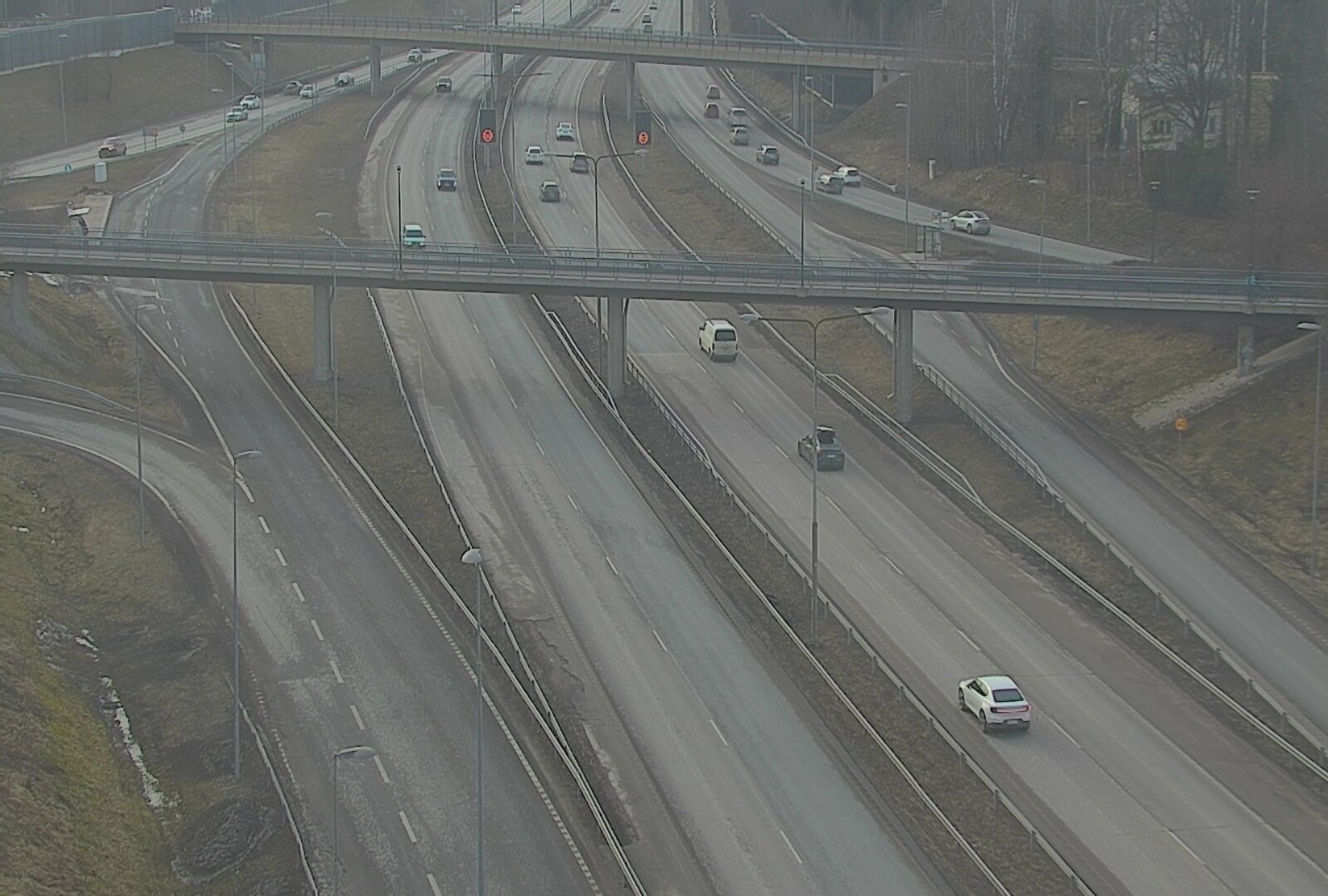 Kelikamerat Kuva Tie 101 Espoo, Turunväylän risteys, Espoo, Uusimaa