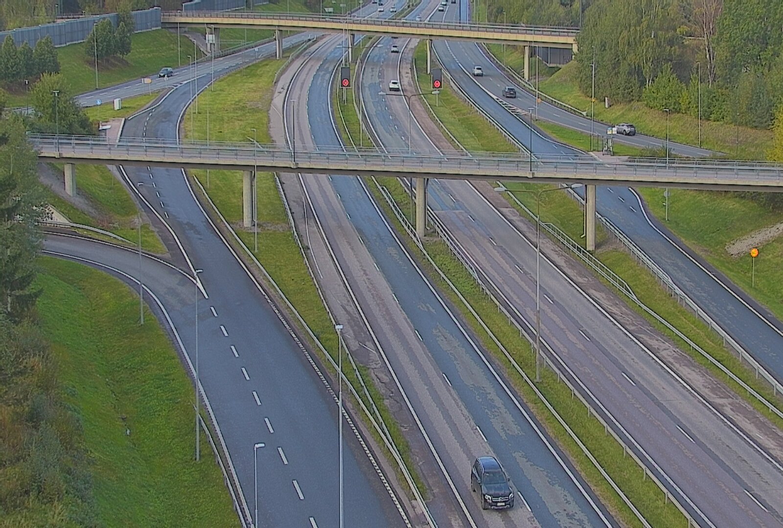 Weather Camera Image Road 101 Espoo, Turunväylä risteys, Espoo, Uusimaa