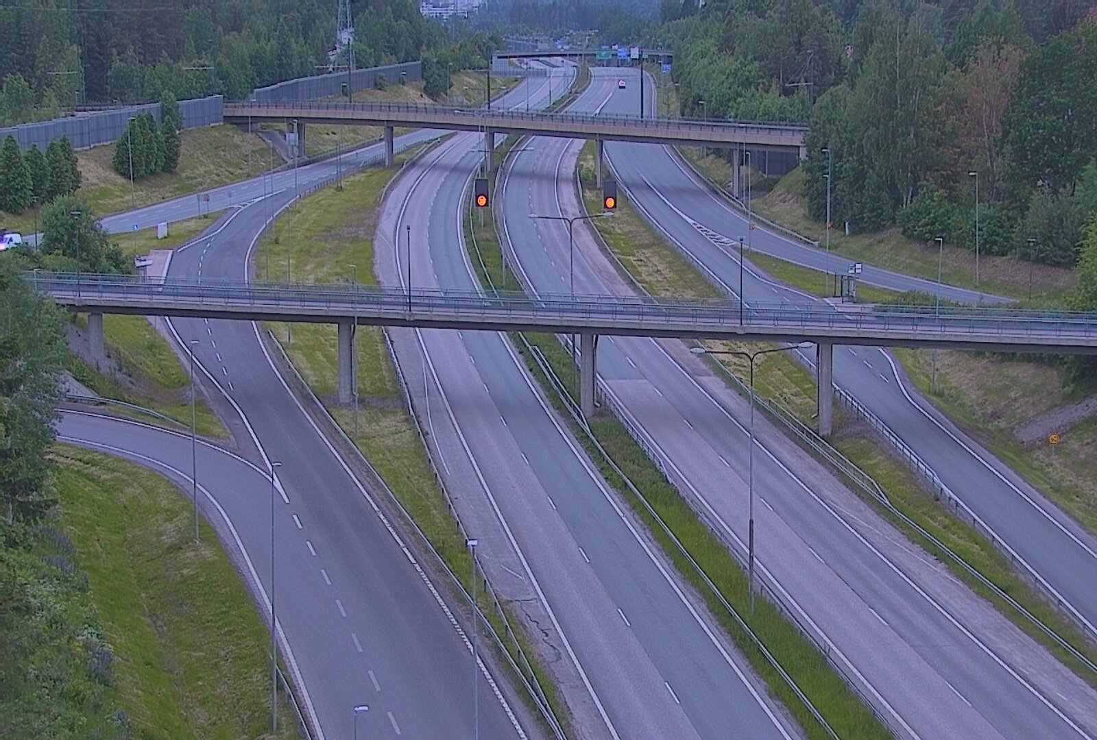 Kelikamerat Kuva Tie 101 Espoo, Turunväylän risteys, Espoo, Uusimaa