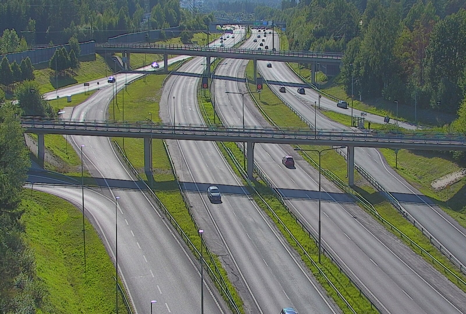 Kelikamerat Kuva Tie 101 Espoo, Turunväylän risteys, Espoo, Uusimaa