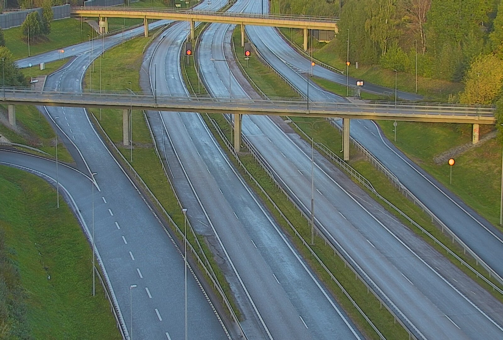 Weather Camera Image Road 101 Espoo, Turunväylä risteys, Espoo, Uusimaa