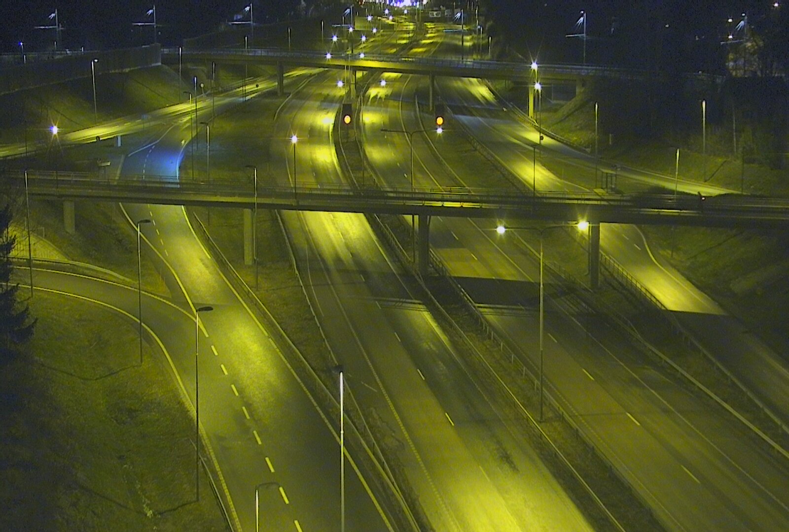 Weather Camera Image Road 101 Espoo, Turunväylä risteys, Espoo, Uusimaa