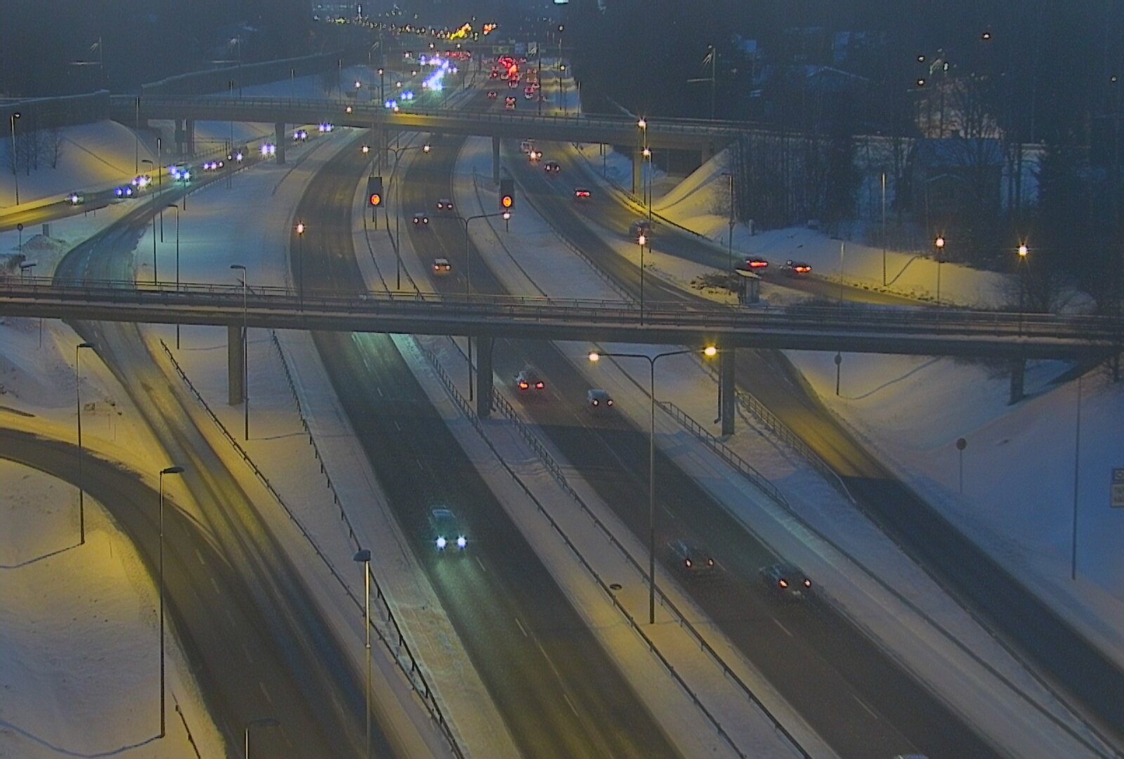 Kelikamerat Kuva Tie 101 Espoo, Turunväylän risteys, Espoo, Uusimaa