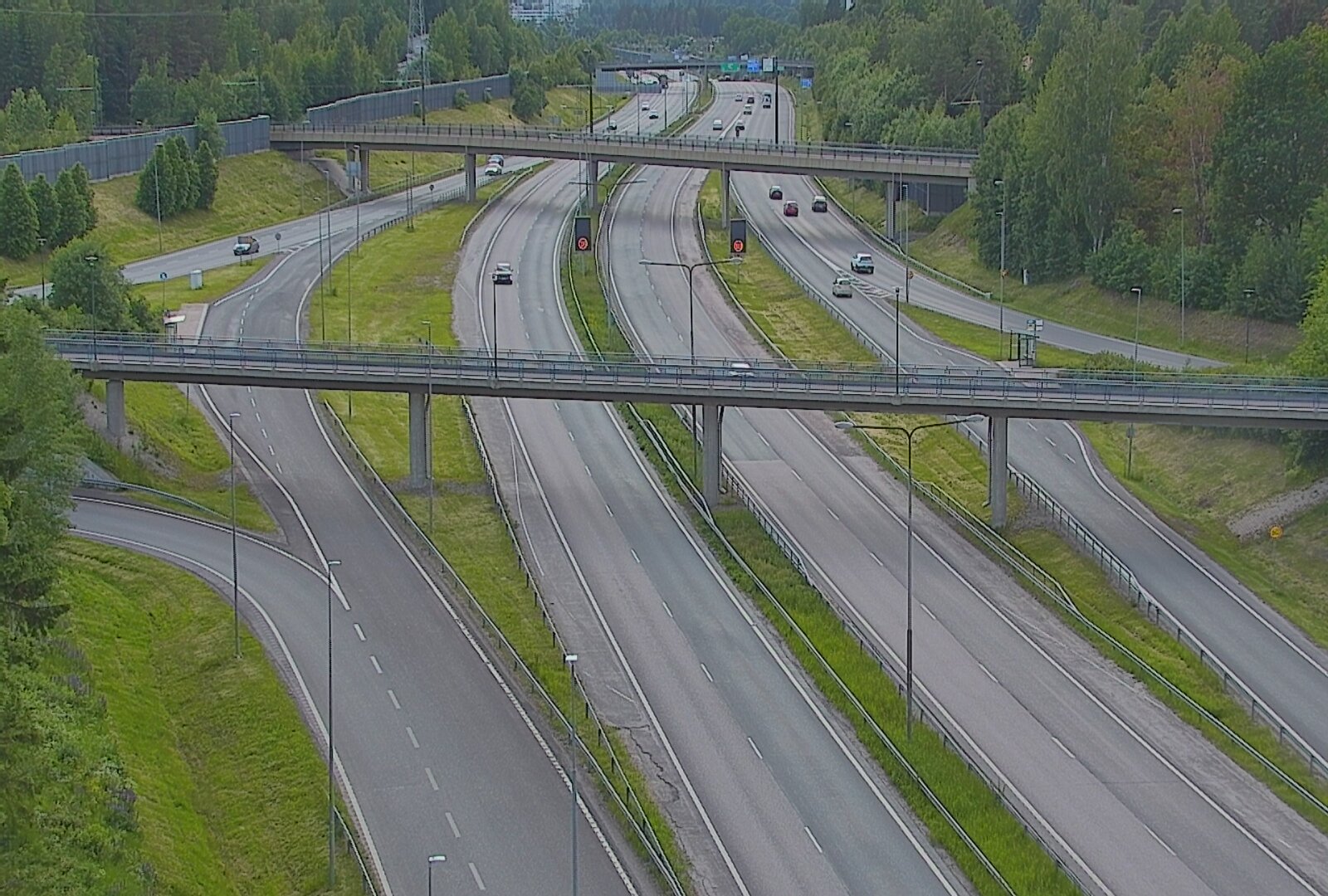 Kelikamerat Kuva Tie 101 Espoo, Turunväylän risteys, Espoo, Uusimaa