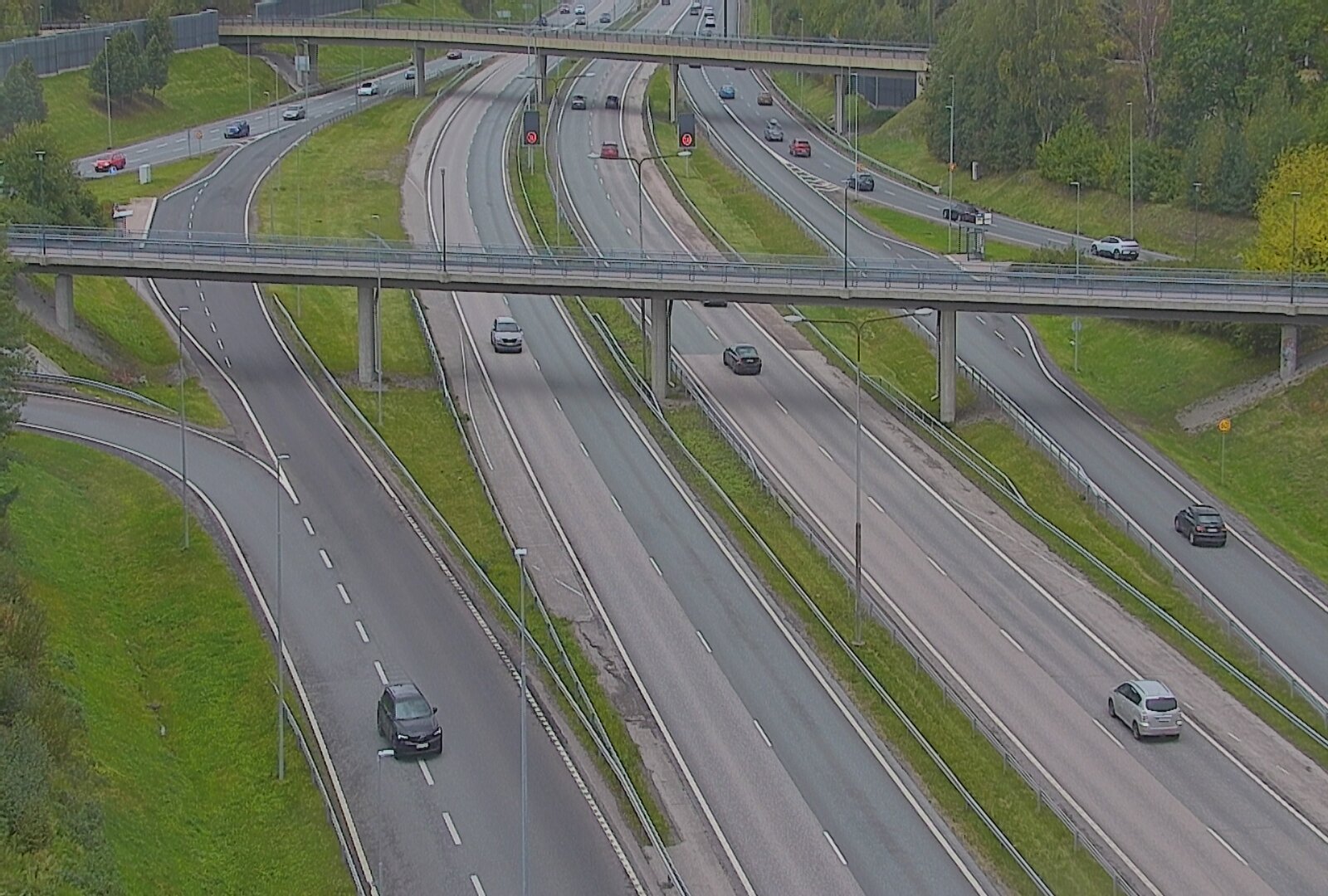 Kelikamerat Kuva Tie 101 Espoo, Turunväylän risteys, Espoo, Uusimaa