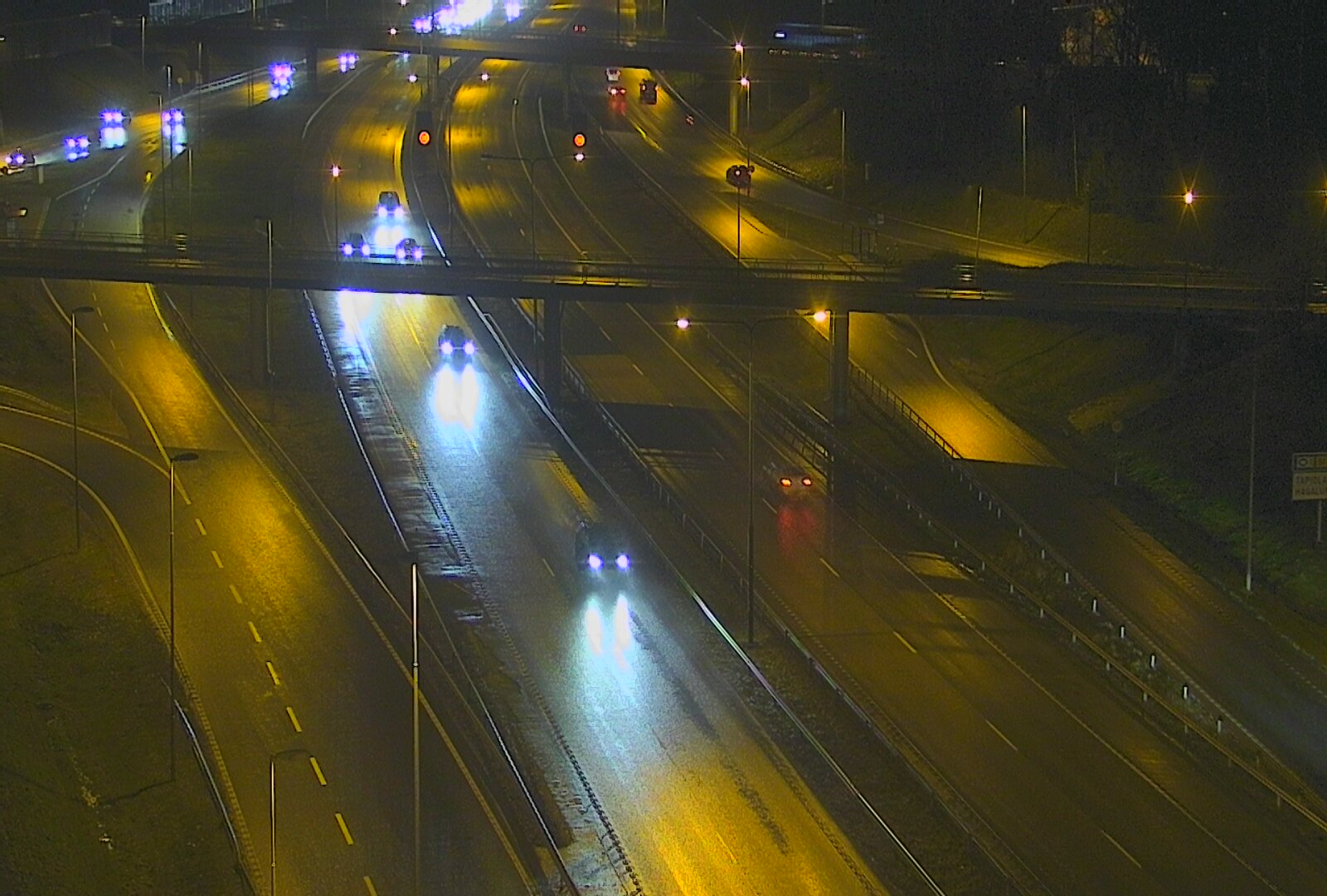 Weather Camera Image Väg 101 Esbo, Åboleden korsning, Espoo, Uusimaa