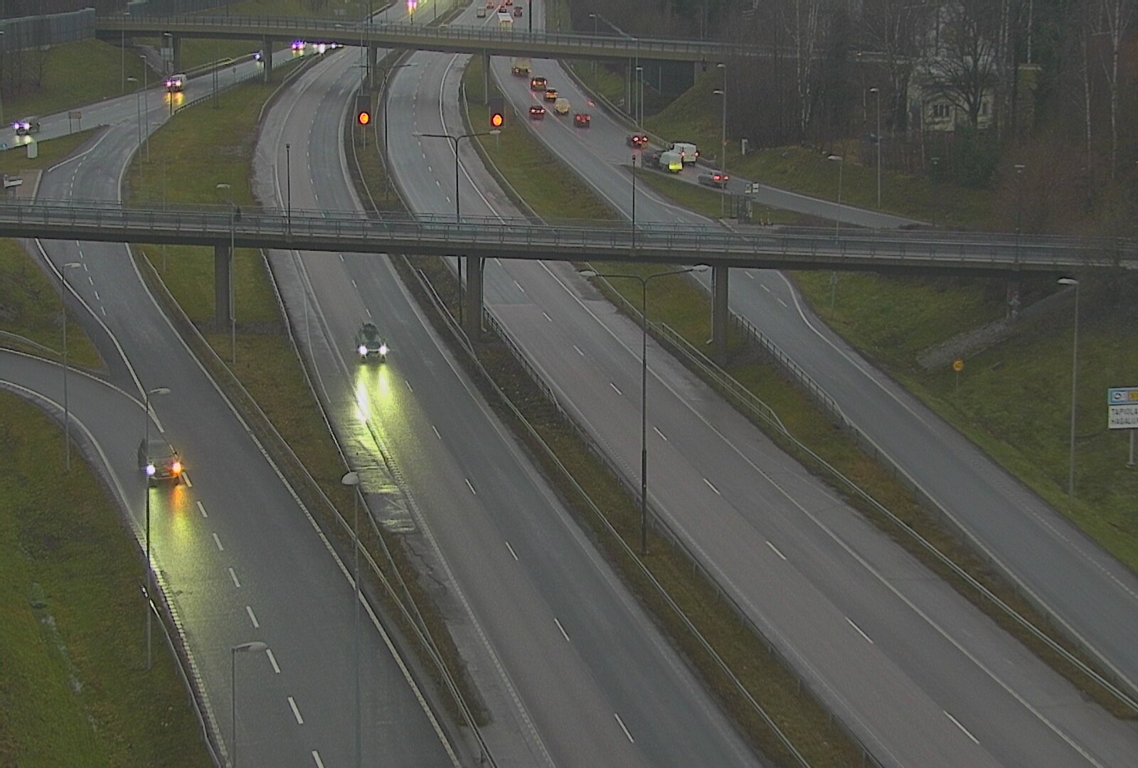 Weather Camera Image Väg 101 Esbo, Åboleden korsning, Espoo, Uusimaa