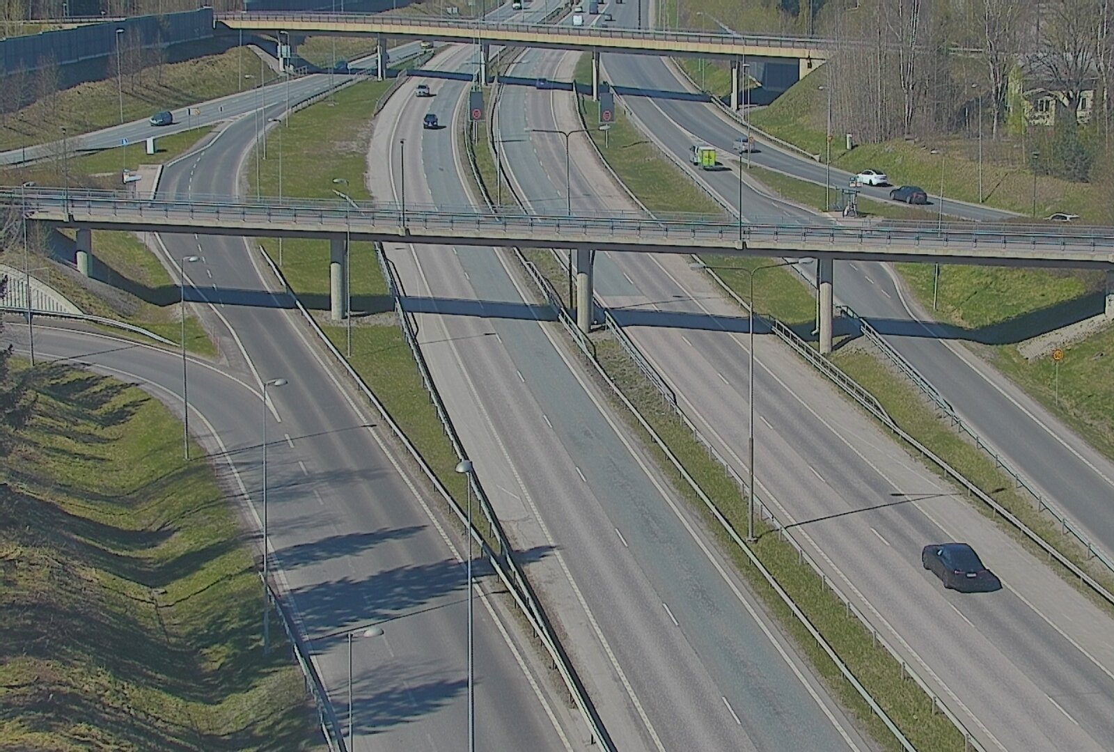 Kelikamerat Kuva Tie 101 Espoo, Turunväylän risteys, Espoo, Uusimaa