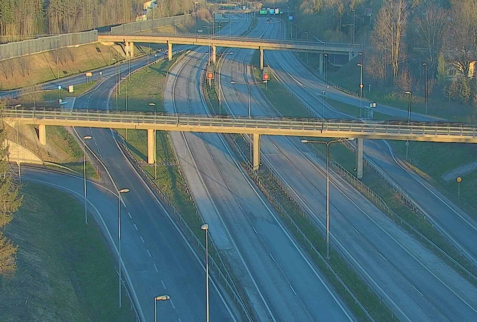 Kelikamerat Kuva Tie 101 Espoo, Turunväylän risteys, Espoo, Uusimaa