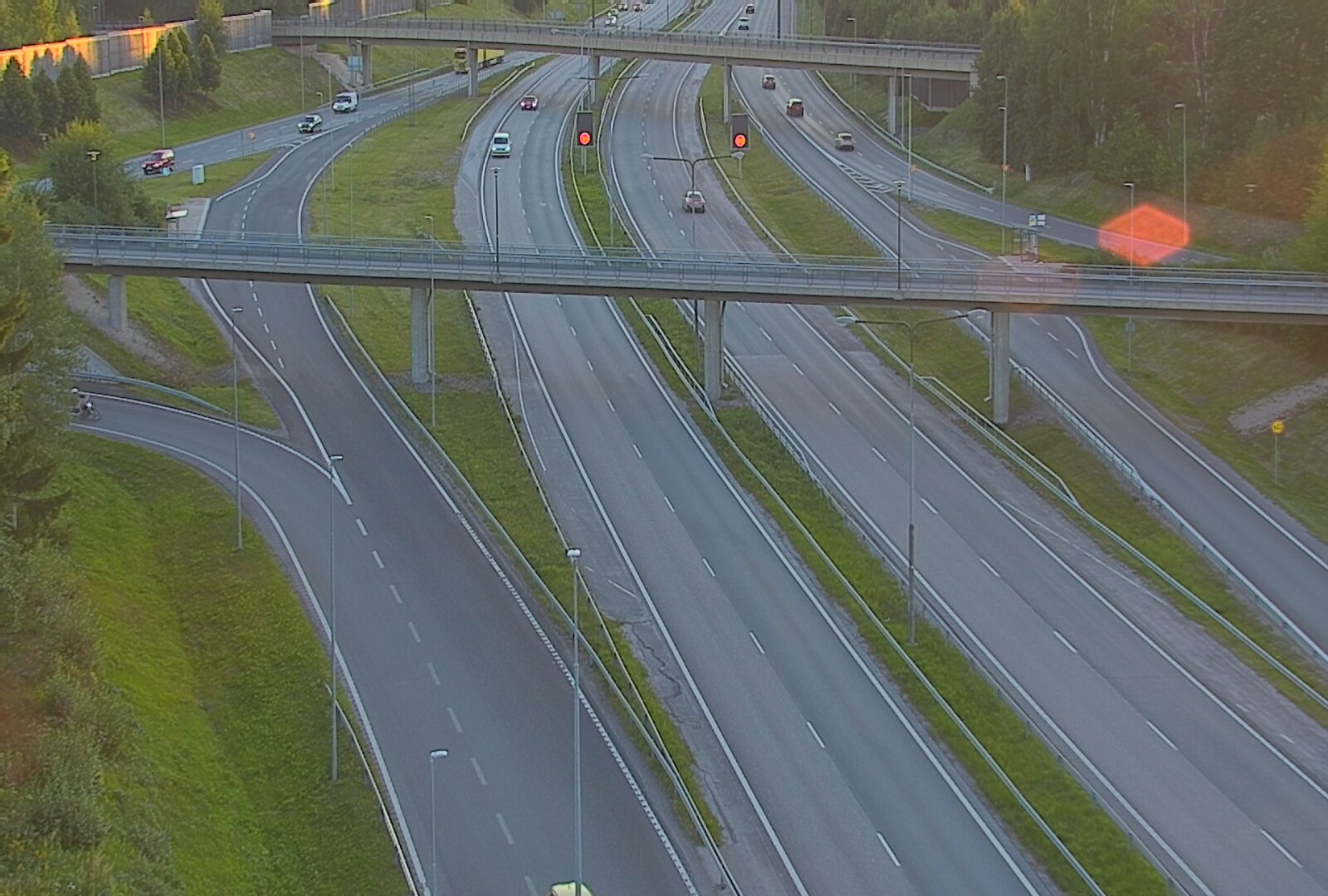 Kelikamerat Kuva Tie 101 Espoo, Turunväylän risteys, Espoo, Uusimaa
