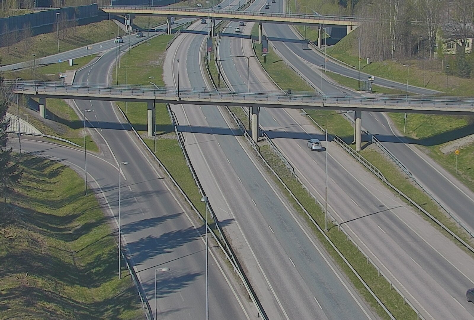 Weather Camera Image Väg 101 Esbo, Åboleden korsning, Espoo, Uusimaa