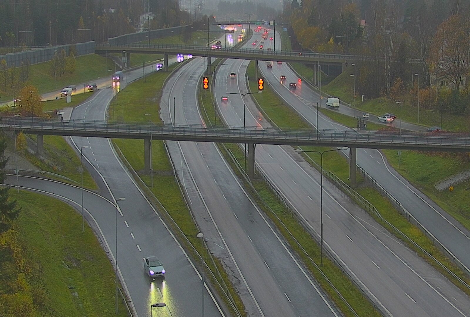 Kelikamerat Kuva Tie 101 Espoo, Turunväylän risteys, Espoo, Uusimaa