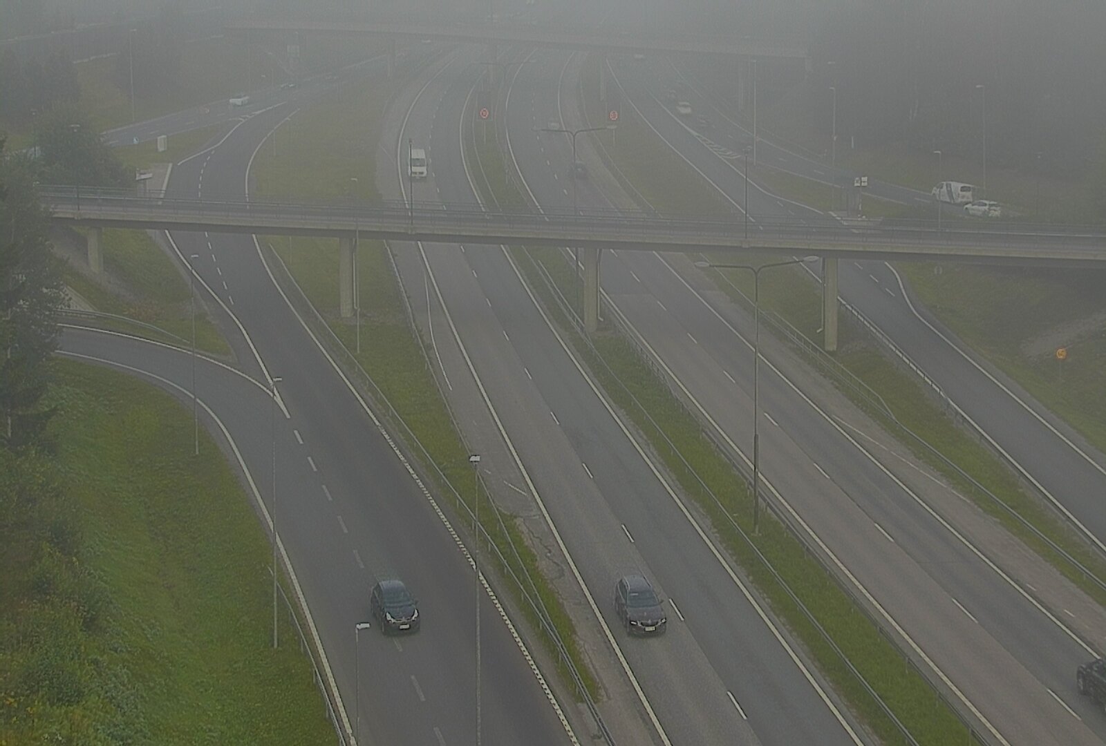 Weather Camera Image Väg 101 Esbo, Åboleden korsning, Espoo, Uusimaa