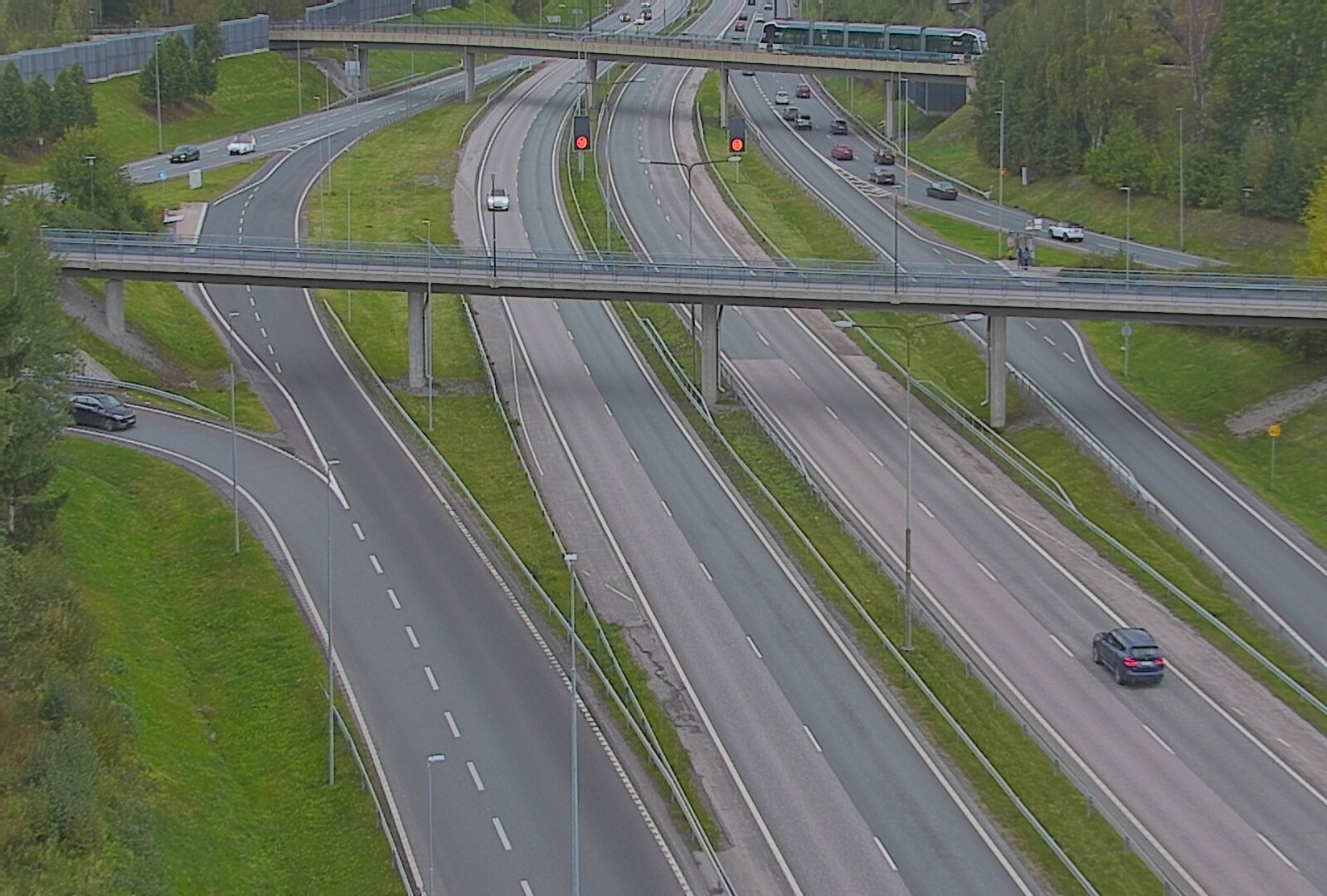 Kelikamerat Kuva Tie 101 Espoo, Turunväylän risteys, Espoo, Uusimaa