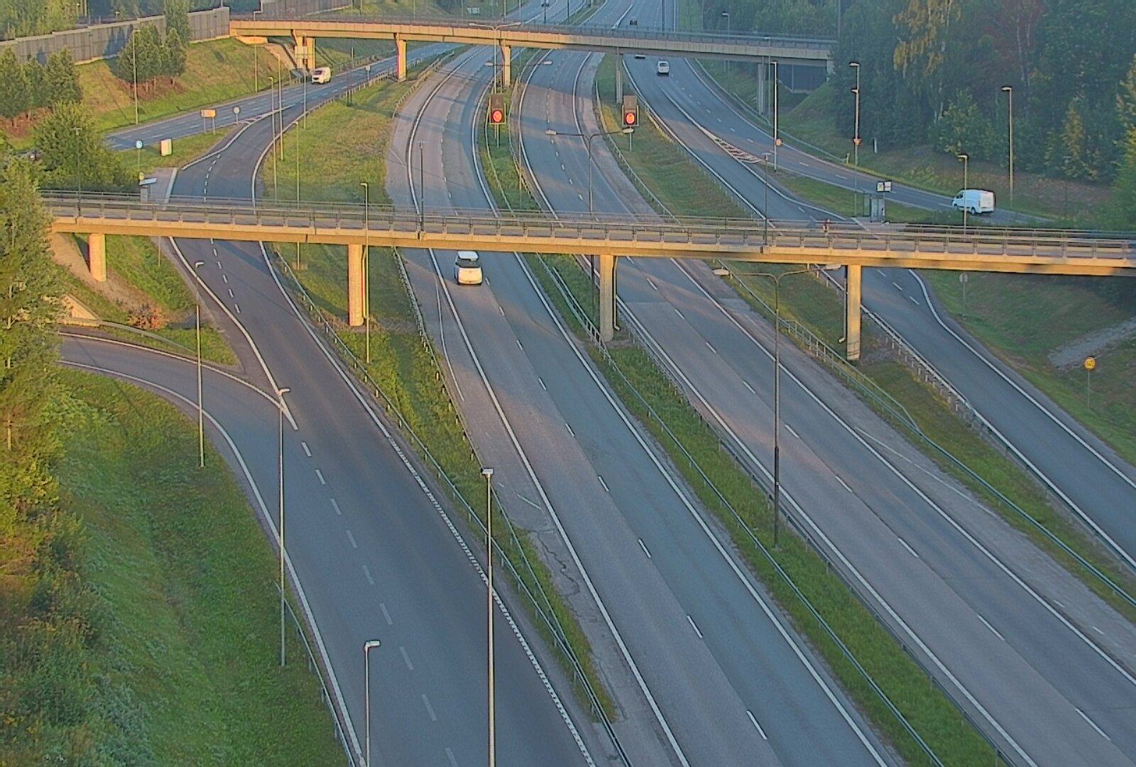 Kelikamerat Kuva Tie 101 Espoo, Turunväylän risteys, Espoo, Uusimaa