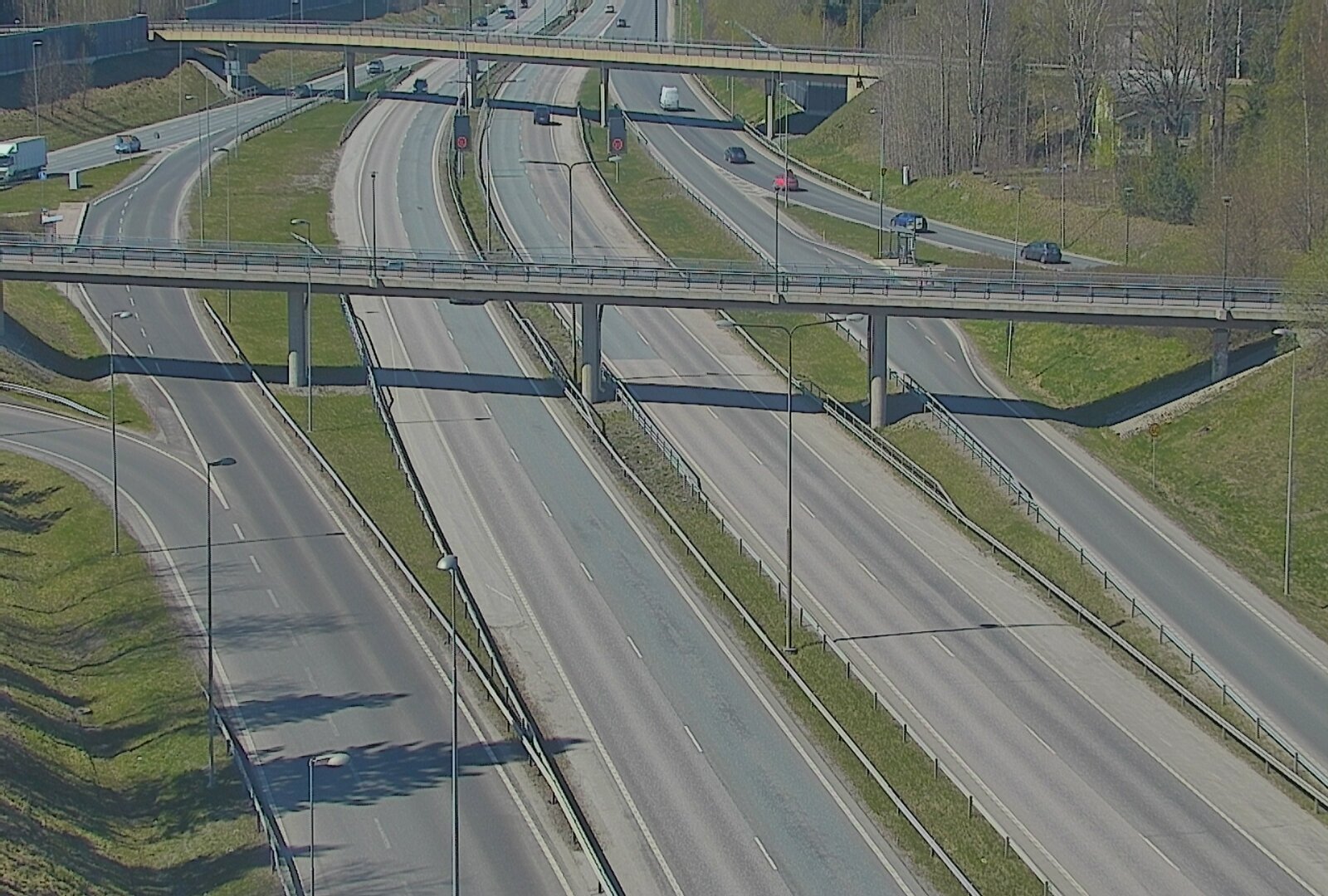 Kelikamerat Kuva Tie 101 Espoo, Turunväylän risteys, Espoo, Uusimaa