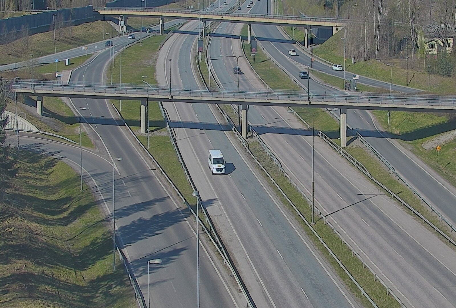 Kelikamerat Kuva Tie 101 Espoo, Turunväylän risteys, Espoo, Uusimaa